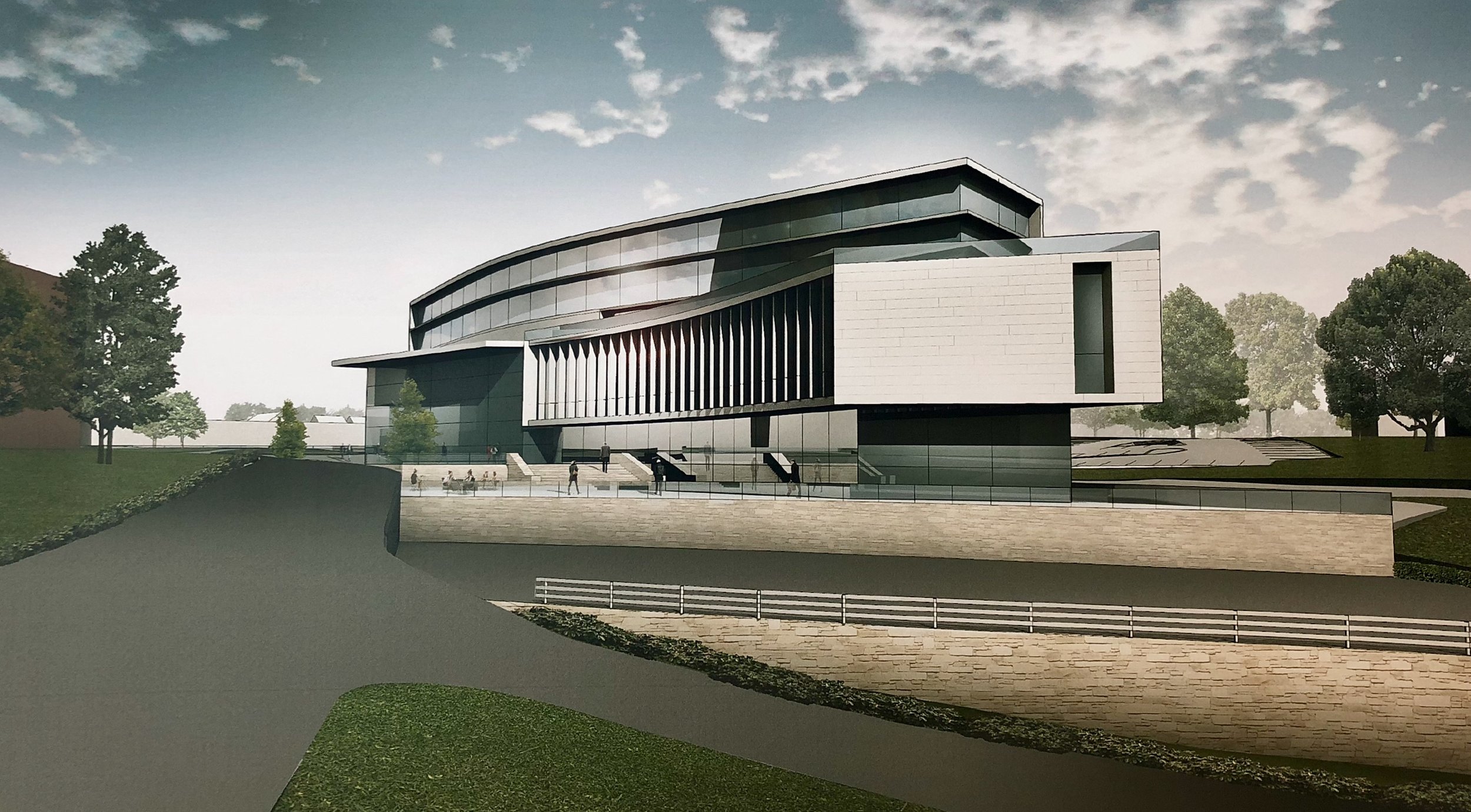 Artist rendition of the Marist Health Quest School of Medicine