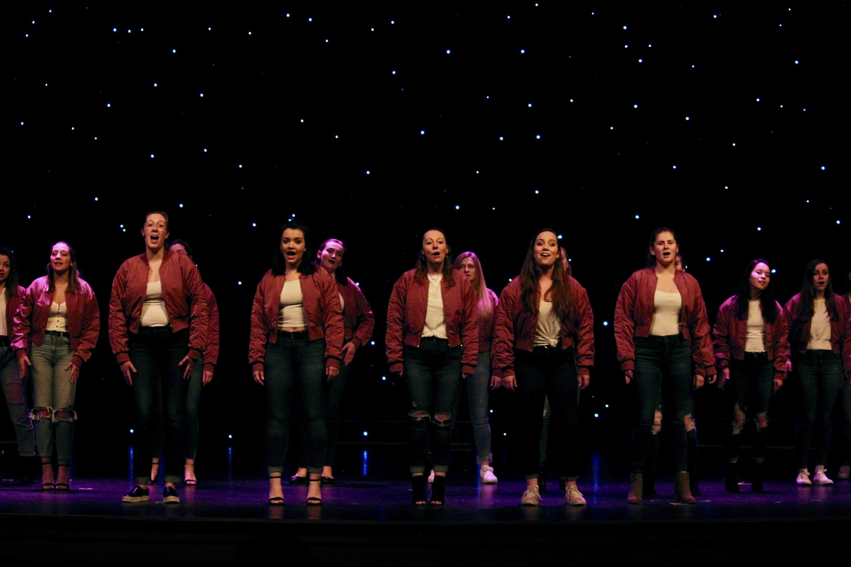 A cappella group The Lovely Sirens performing at this year’s Love in the Afternoon benefit concert. Image courtesy of Emily Jones, ‘19
