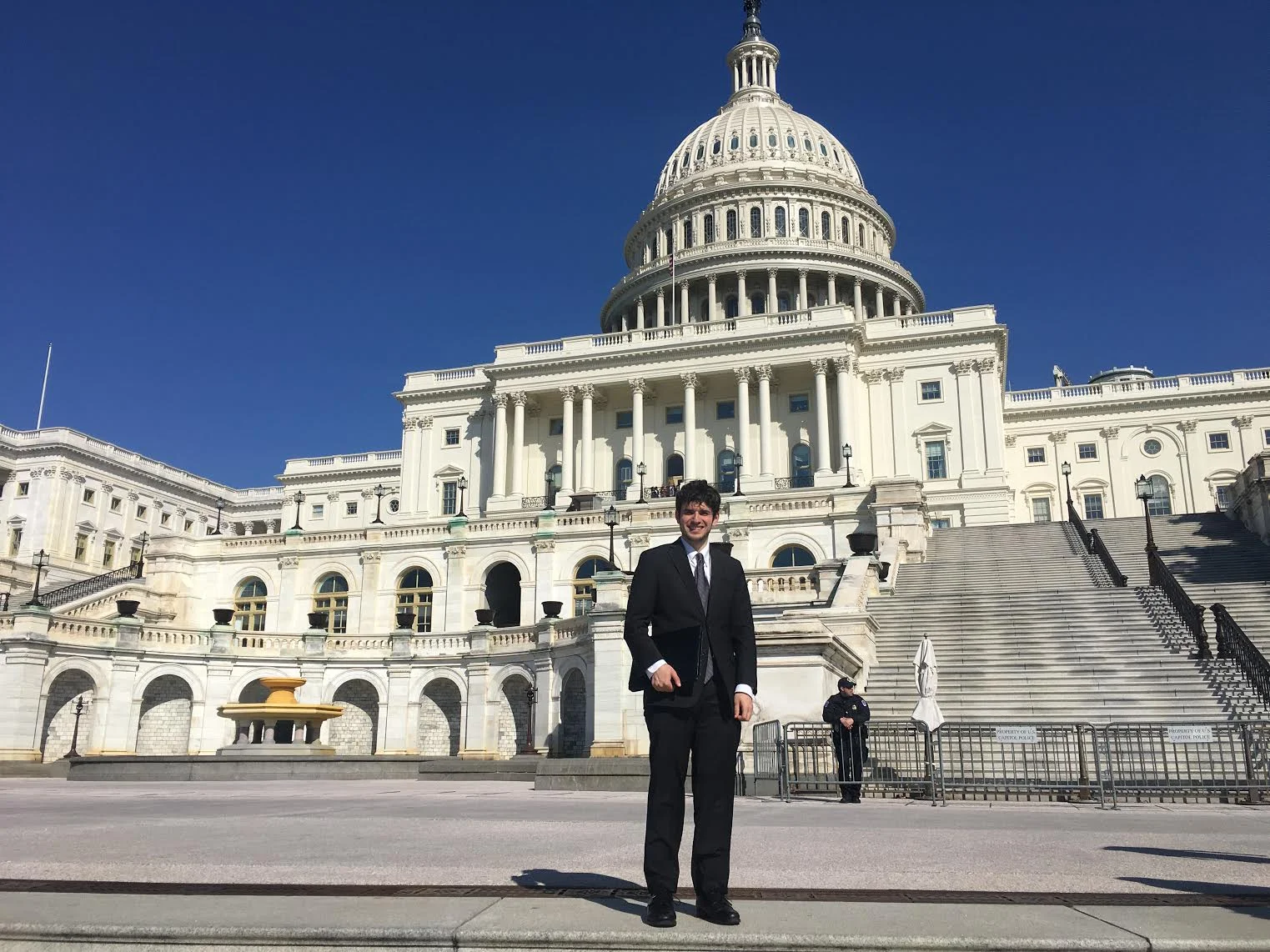 Silver in Washington, D.C. Courtesy of Jay Silver.