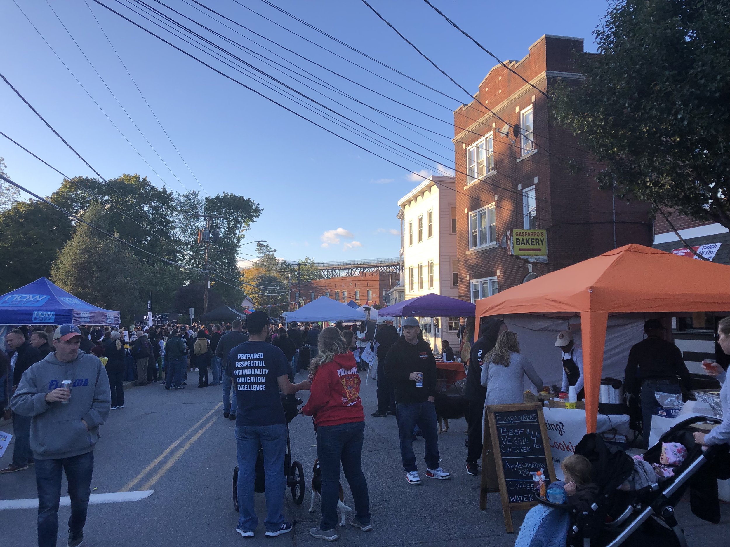 Market in Poughkeepsie. Photo by Sarah Lynch