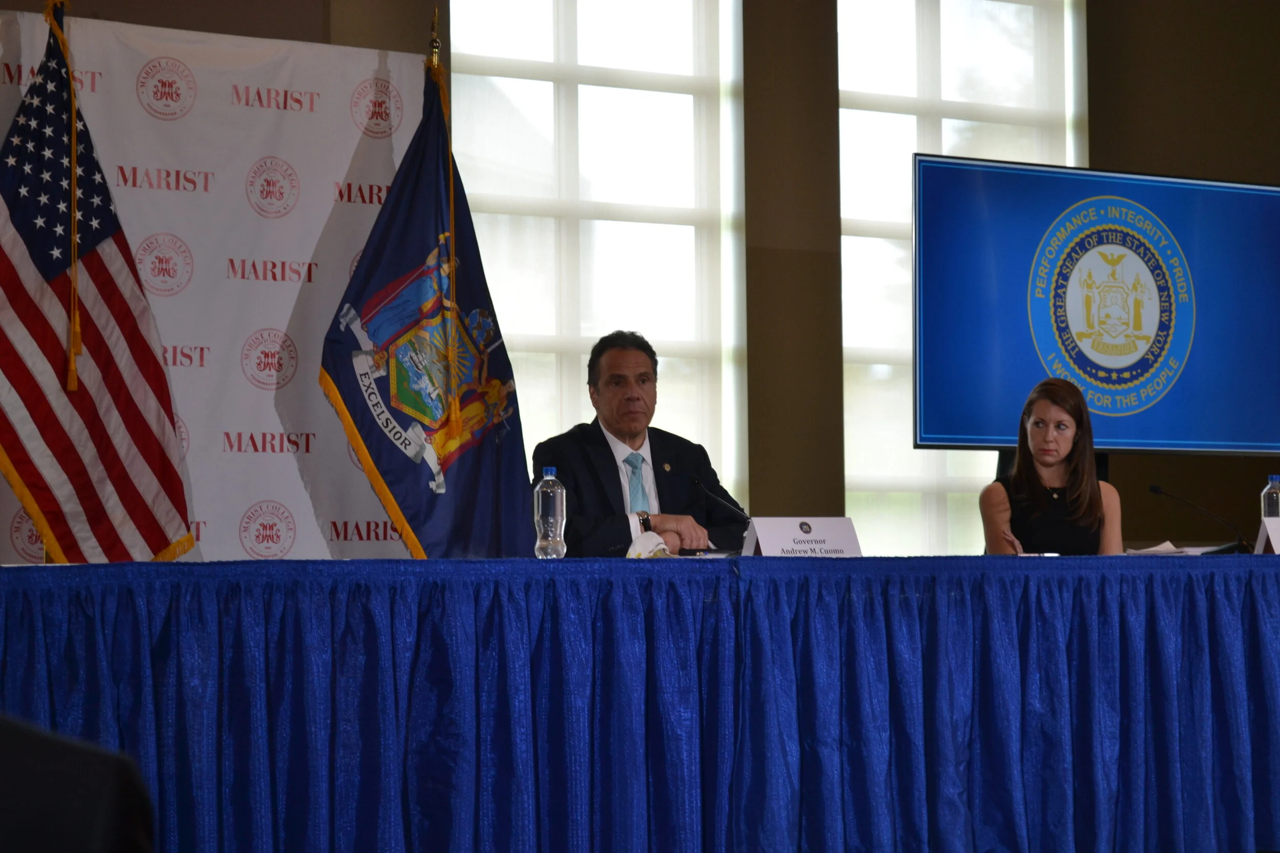 Gov. Cuomo Delivers COVID-19 Briefing on Marist Campus