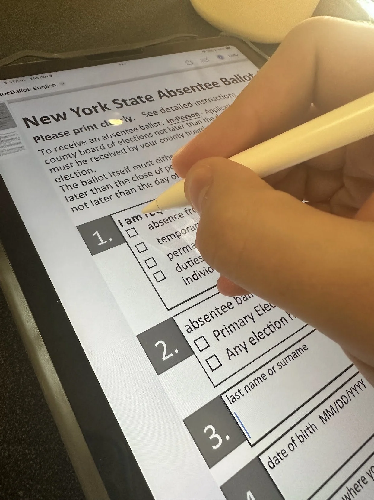 Polls by Post: A Commentary on Absentee Ballots