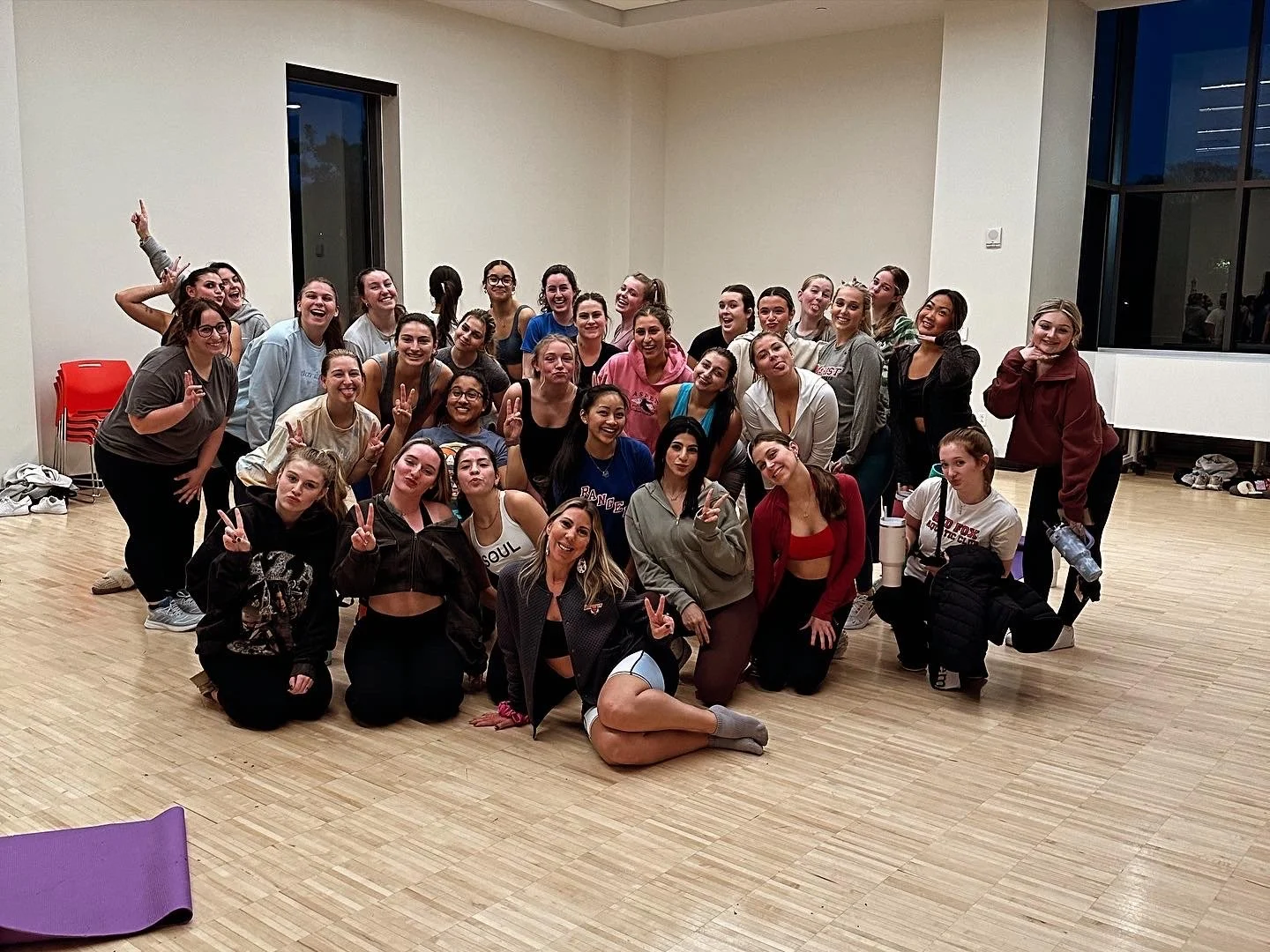 Professor Turns Pilates Class into Safe Space