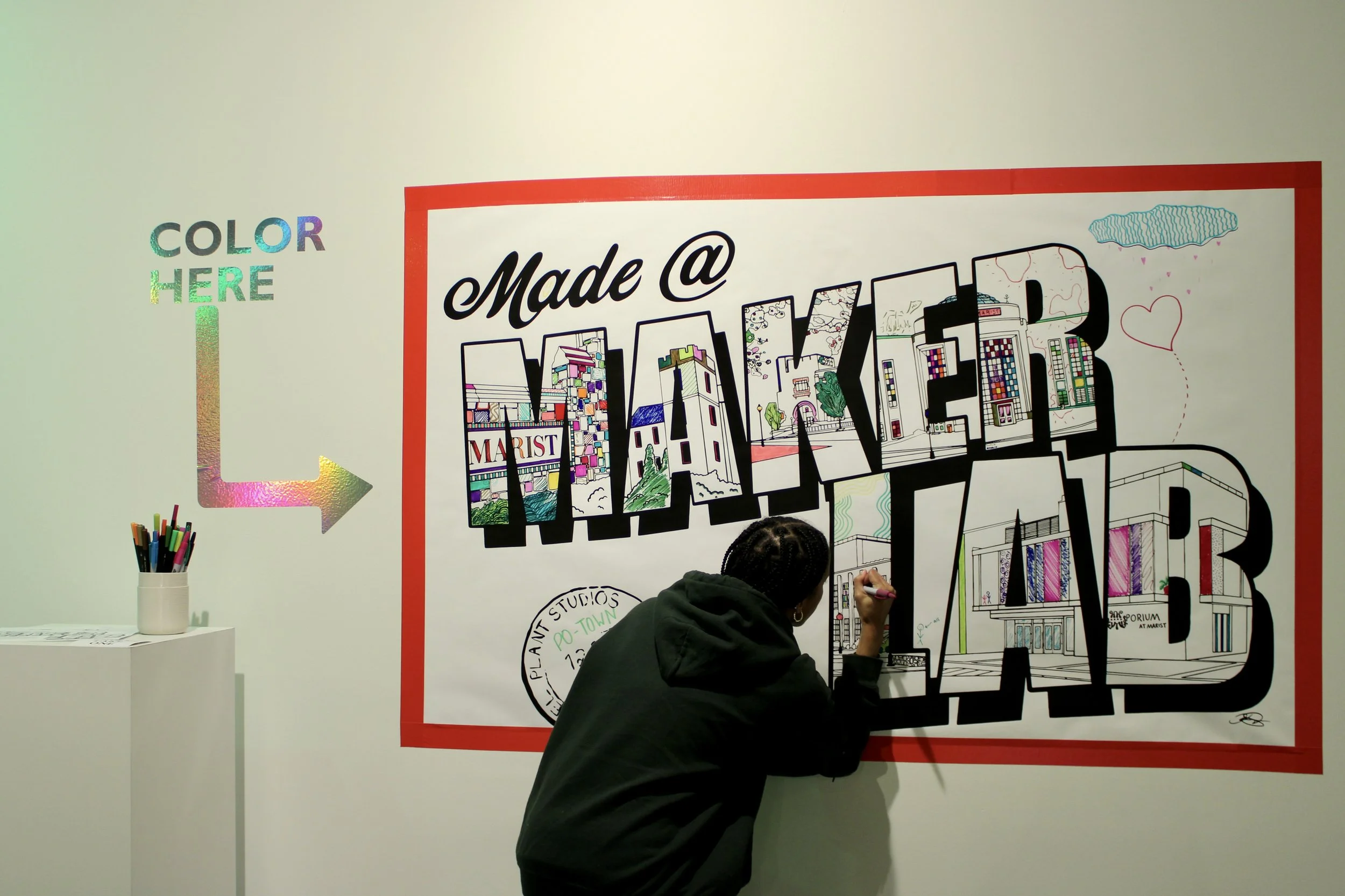 Made @ Maker Lab Holds Opening Reception for Gallery