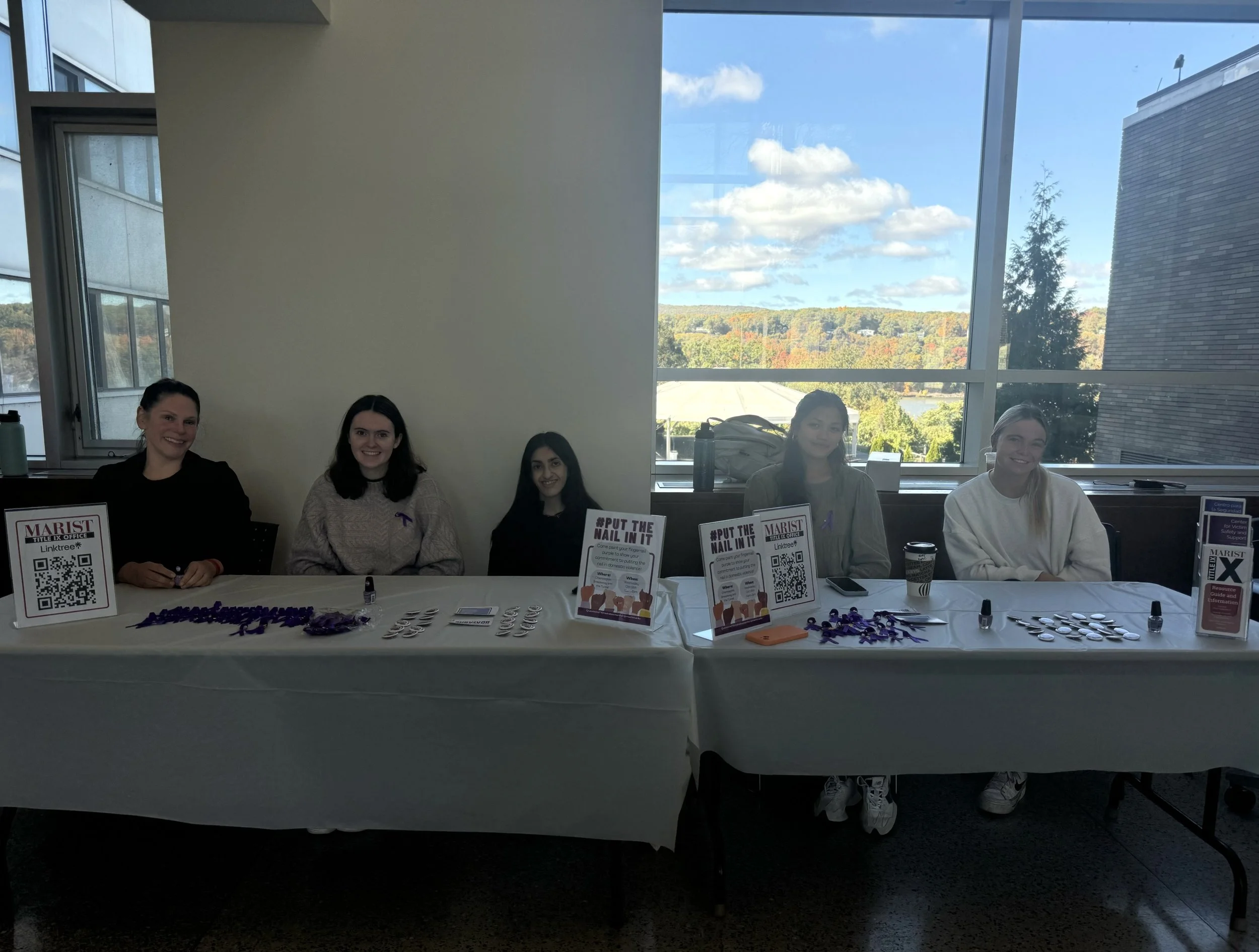 The Power of Purple: Marist Students Color Their Commitment to End Domestic Violence