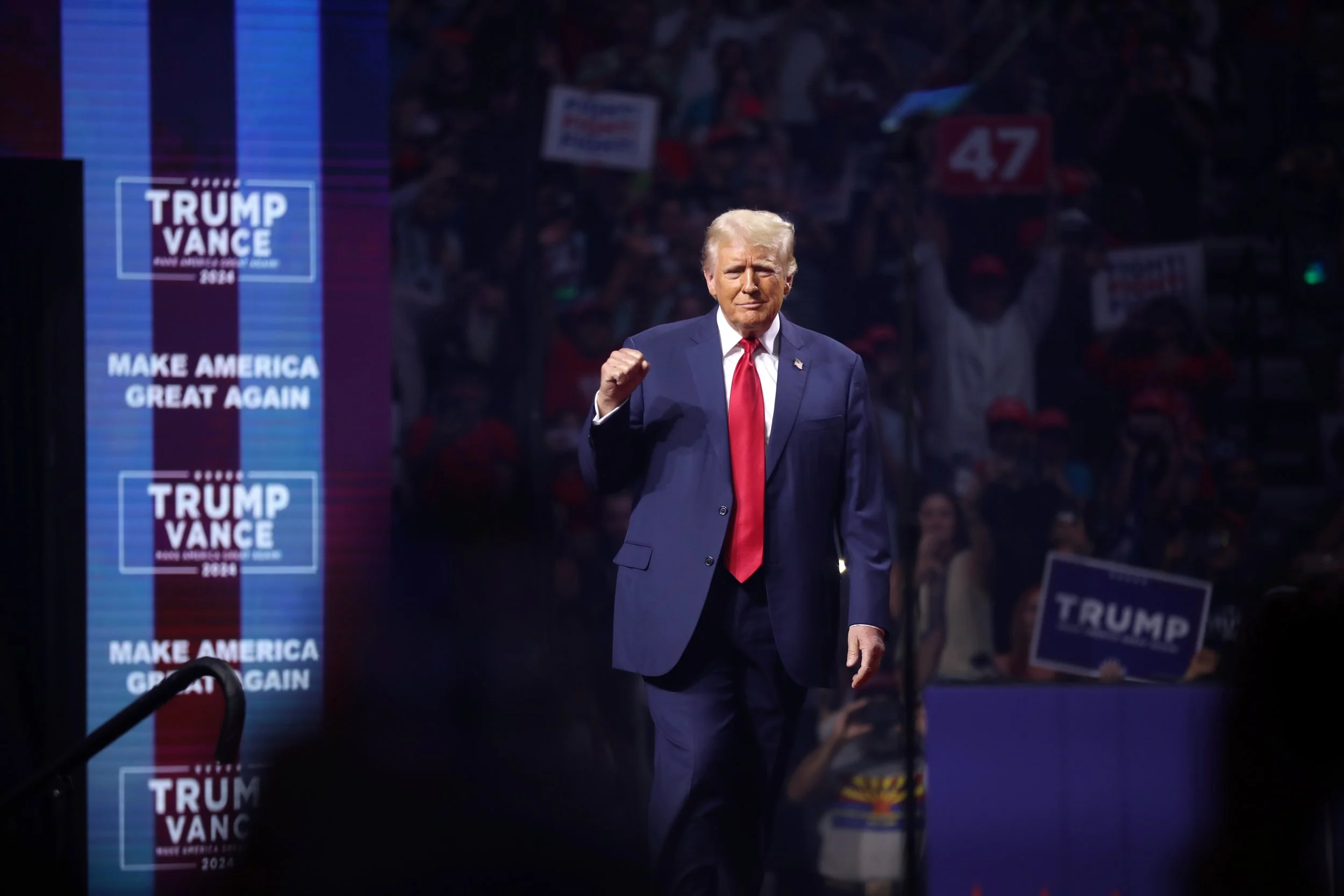 Trump Takes Back the White House