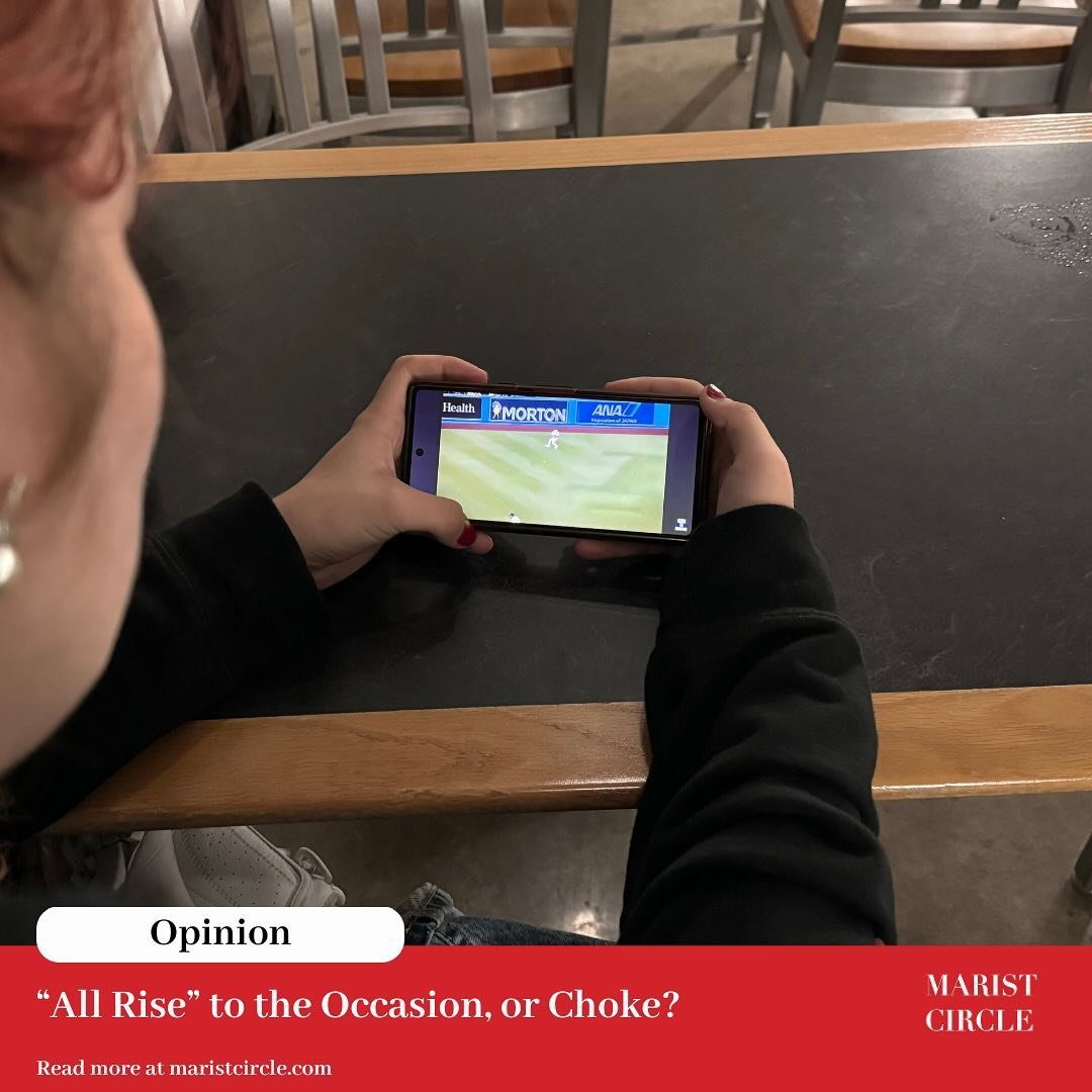 It&rsquo;s time to change the angle from yelling at players on TV when they swing at a ball to what the impacts on mental health are for those in the spotlight. Read more at maristcircle.com.
✍️: @amanda.gorrin