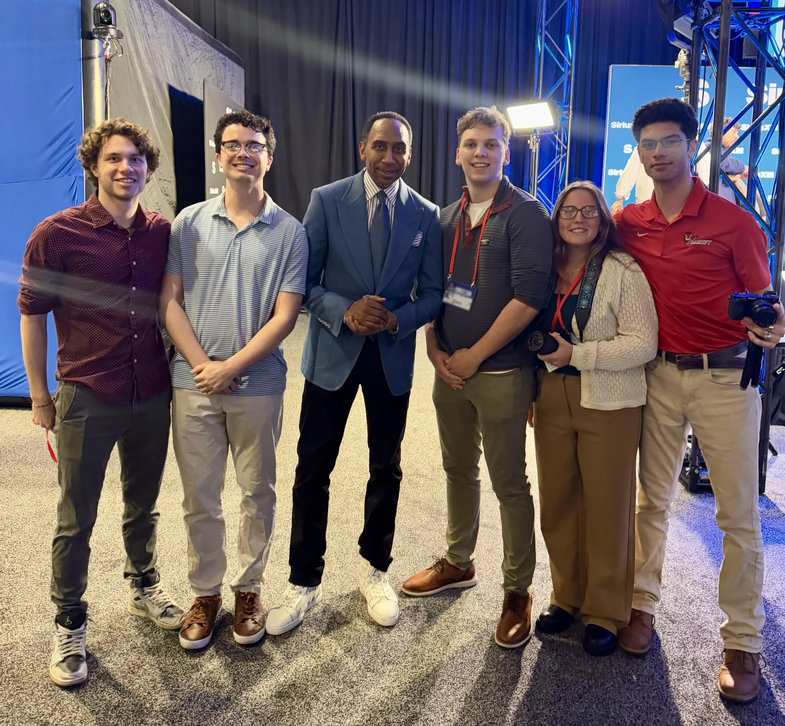 Red Foxes Take on New Orleans: Students Travel to Super Bowl Media Week