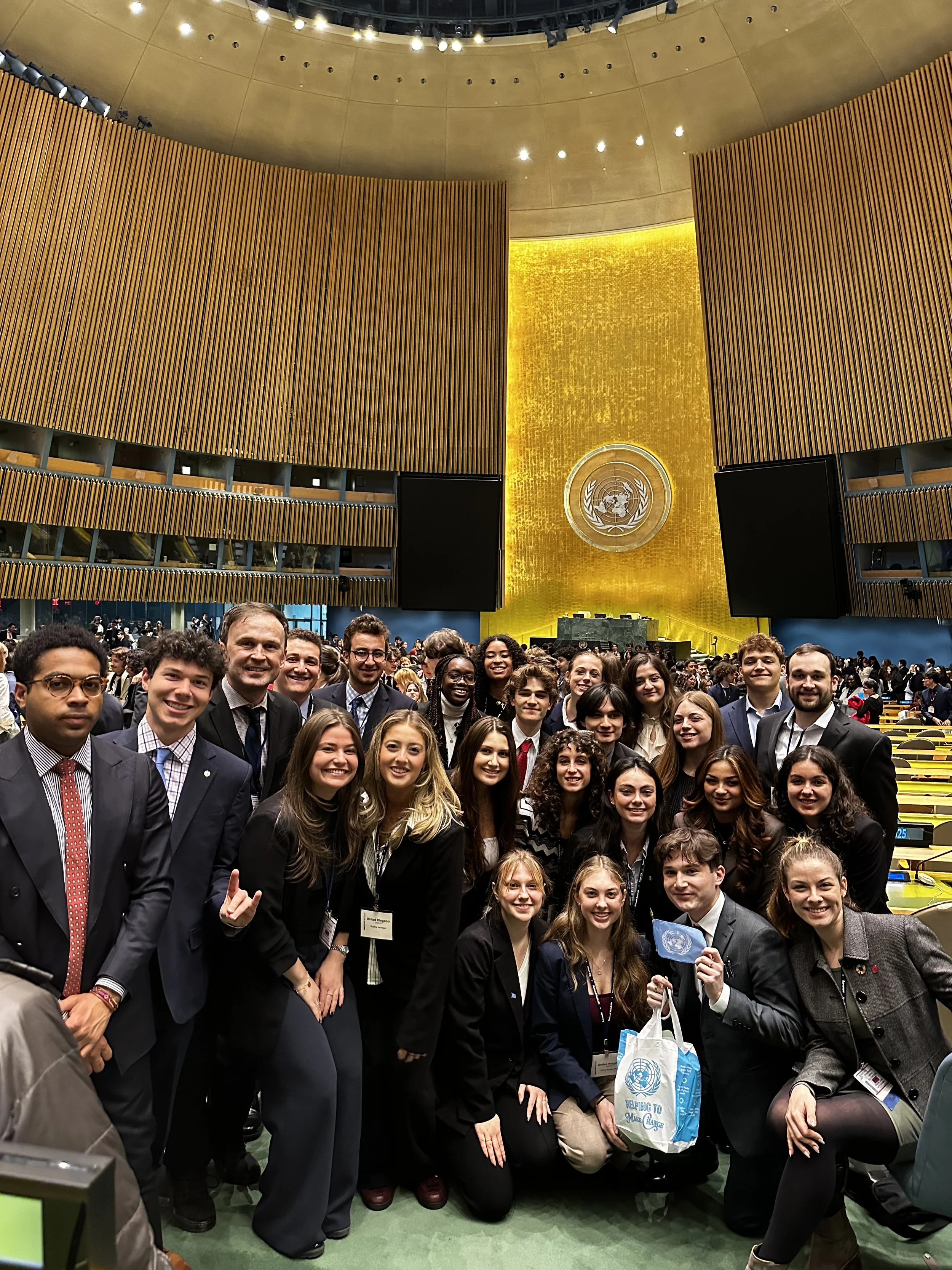 Marist University Brings Home the Outstanding Delegation Award for the First Time in the 2025 National Model UN Conference