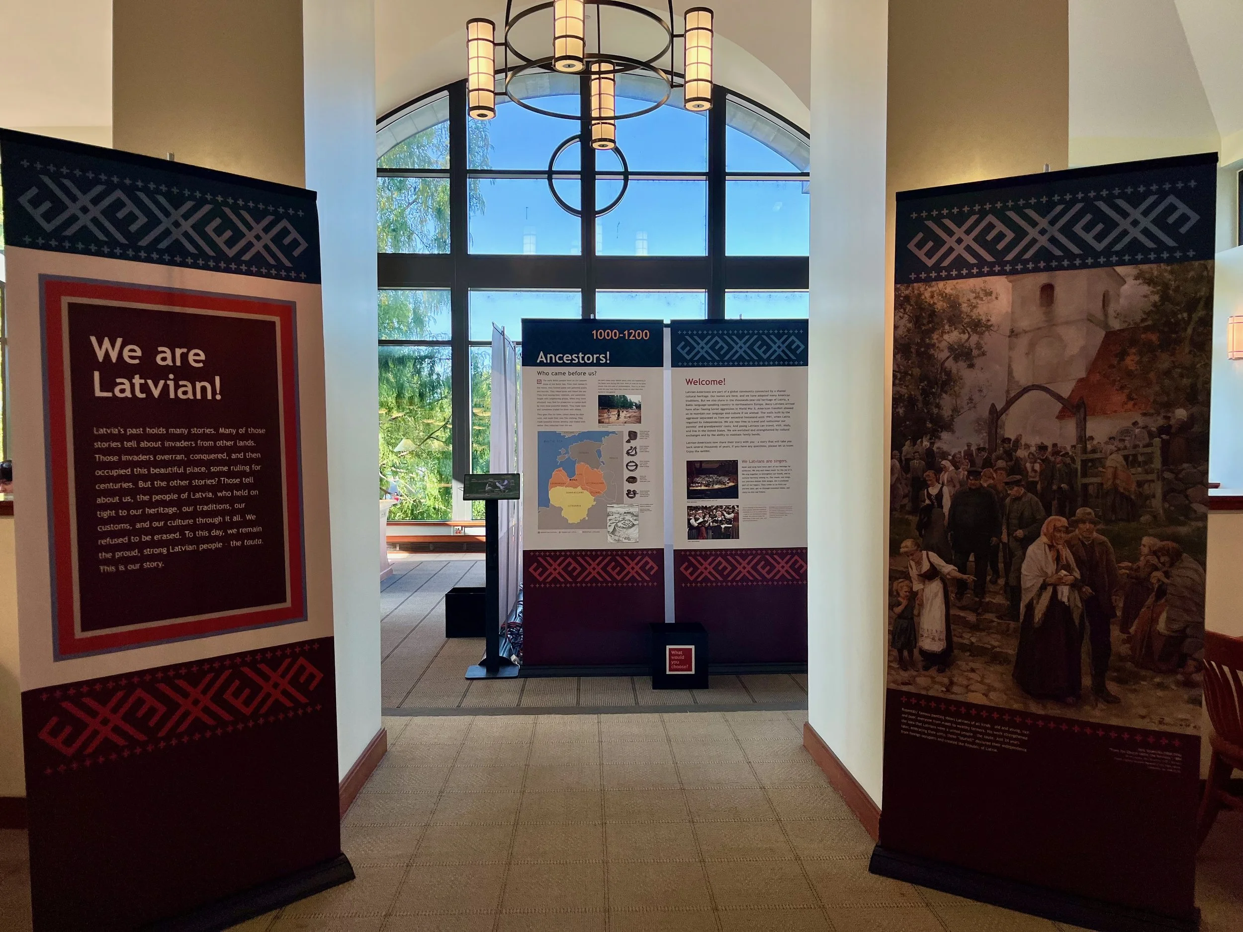 Traveling Latvian Exhibit Makes Stop at Marist