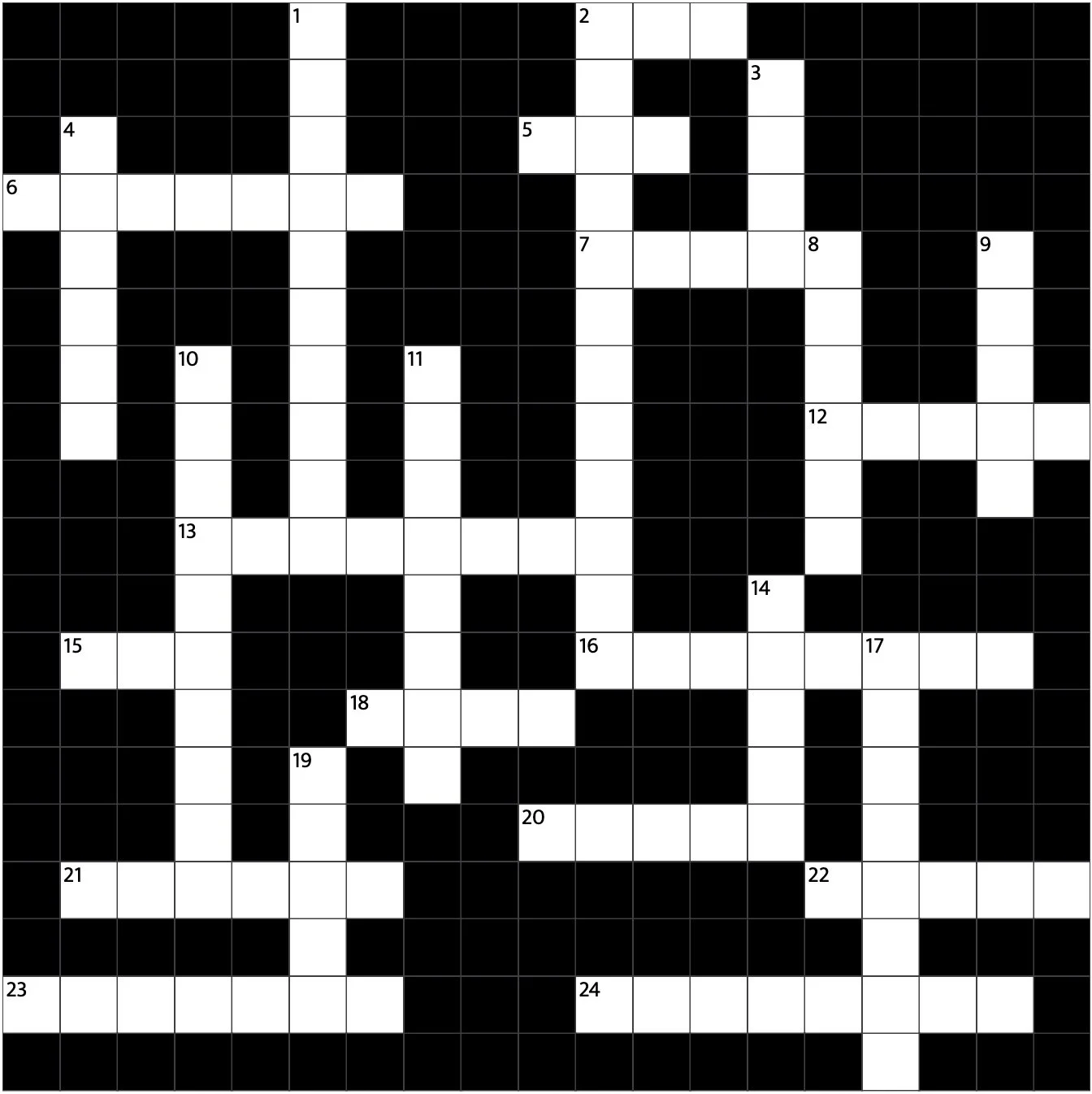 Crossword III: Cheese, Characters and Cooking Shows