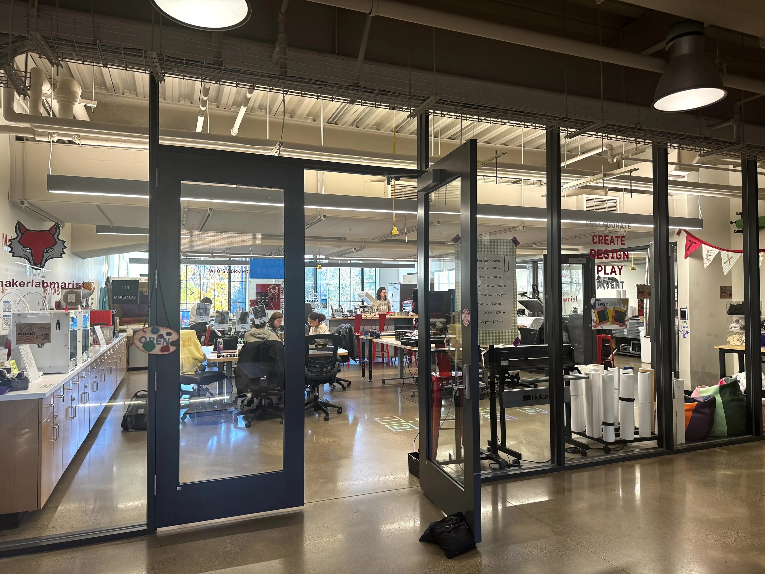 Marist’s Maker Lab Encourages Creativity and Community Across Campus