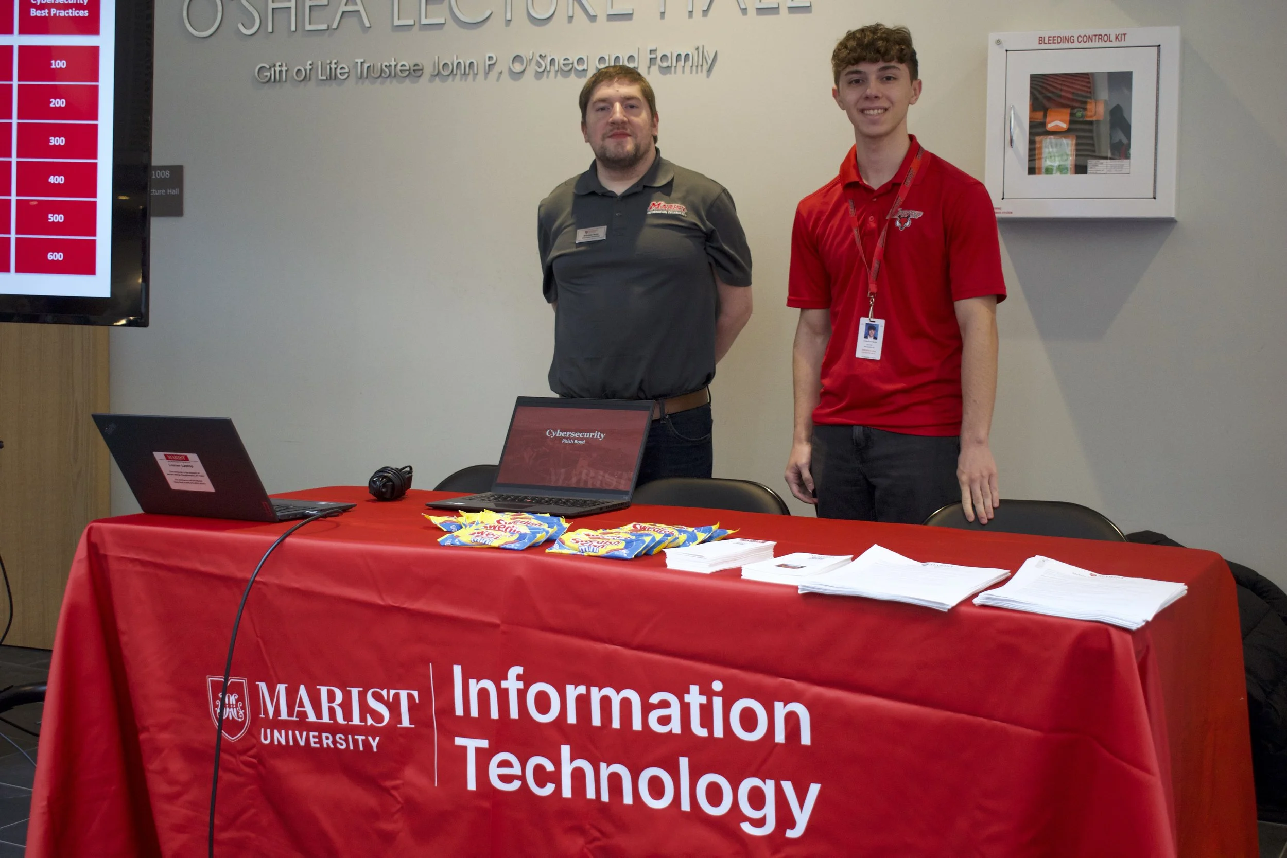 Marist IT Cybersecurity Hosts Phish Bowl Event