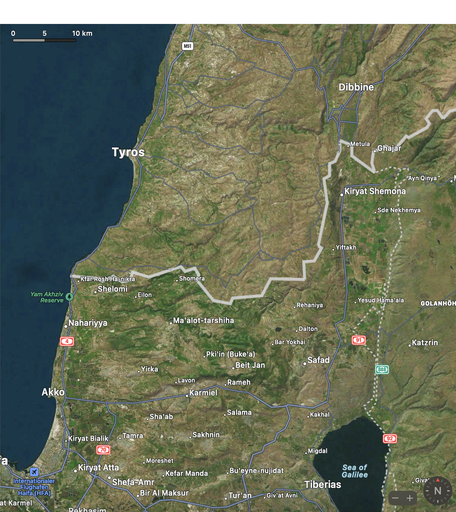 Online Accusations against Apple for Deleting Cities in Lebanon from Maps
