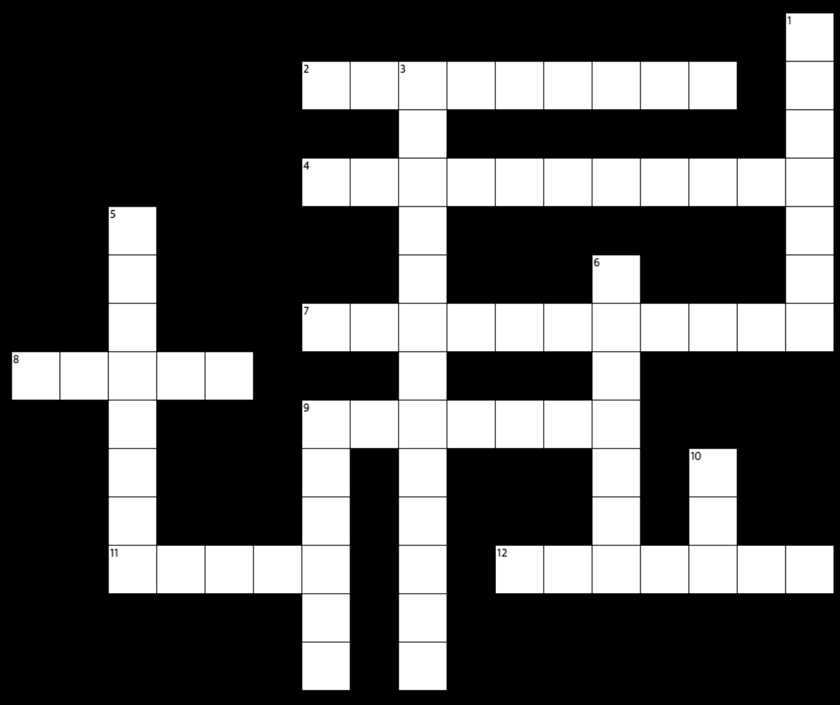 Crossword I: Starting Fresh, Feeling Hungry