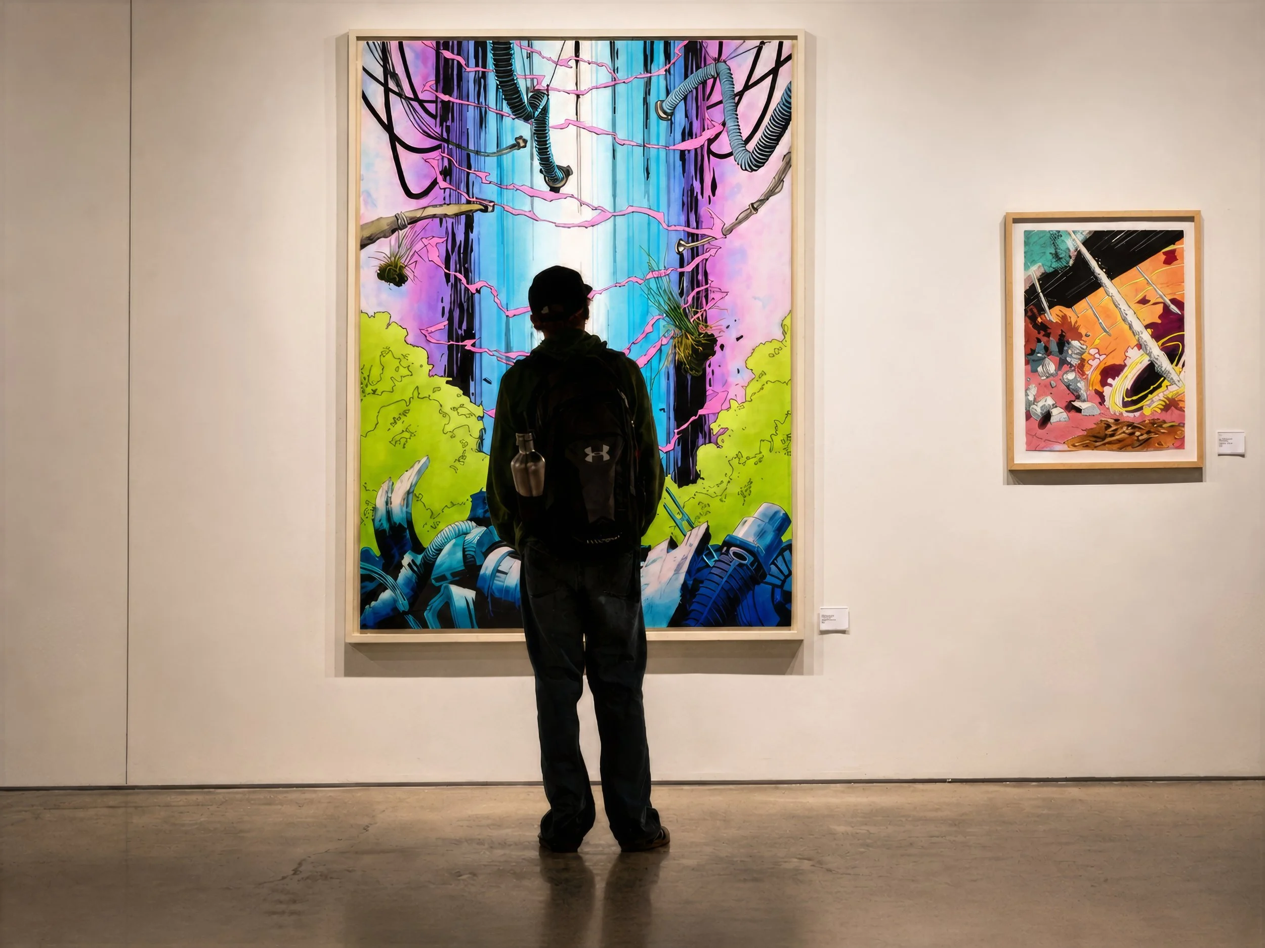 Inverted Horizons Exhibition on Display in the Steel Plant Art Gallery