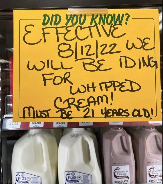 Whipped Cream Thought to be Illegal for Those Under 21 in New York State — MARIST CIRCLE