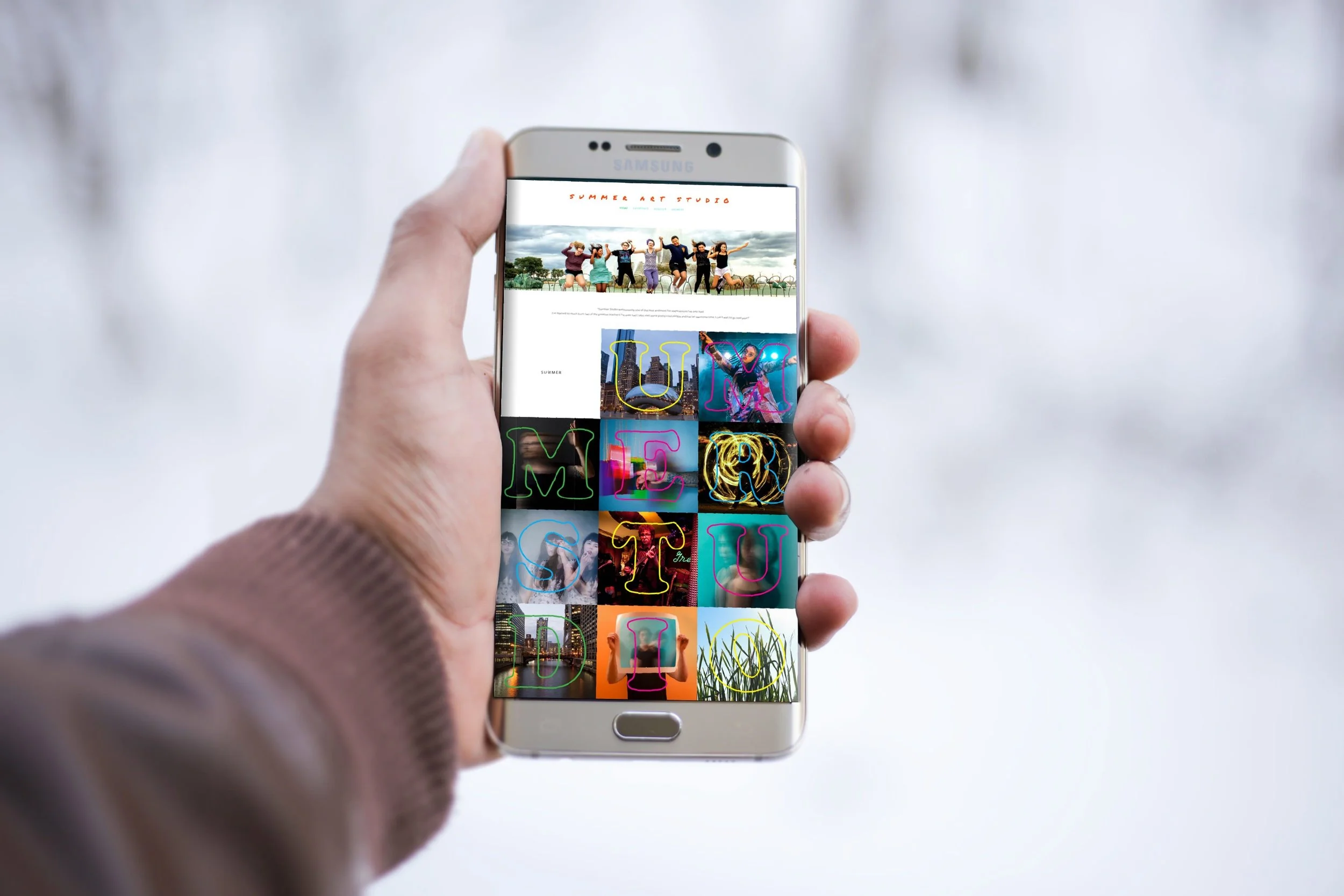 mobile website design