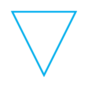 Triangle Outline Green 5pt blue.png