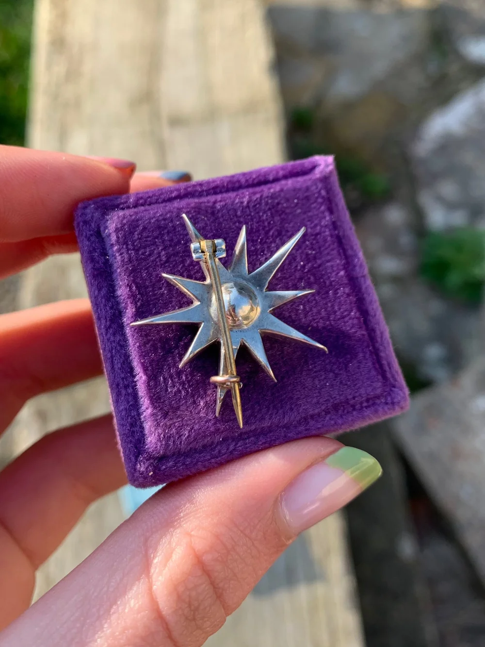 Broche étoile Cristaux Argentée Charter Club – Bijou Fantaisie élégant Neuf Sous Blister