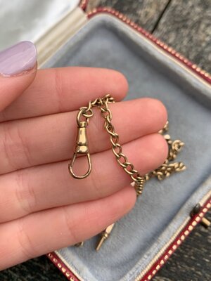 Louis Vuitton Gold Chain Strap 