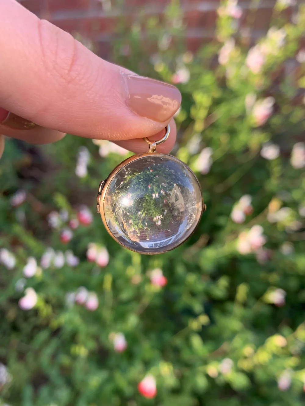 希少✨ROKET ORB PENDANT sv925 当時物 vintage Vintage Orb Locket | Antique Sapphire & Ruby Locket