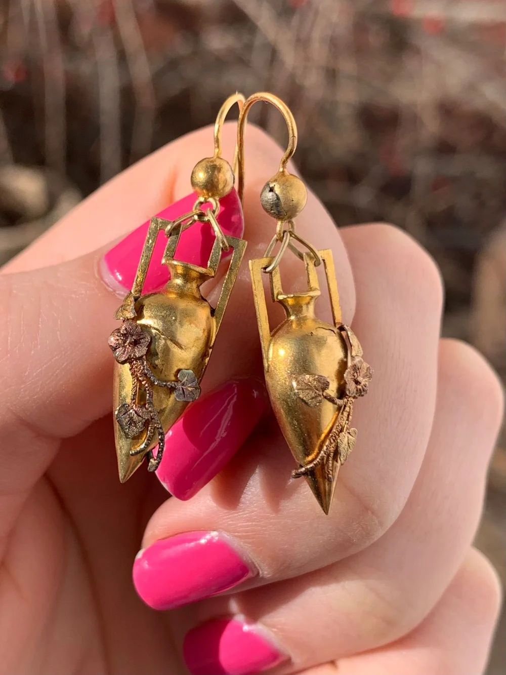 Antique victorian hotsell earrings