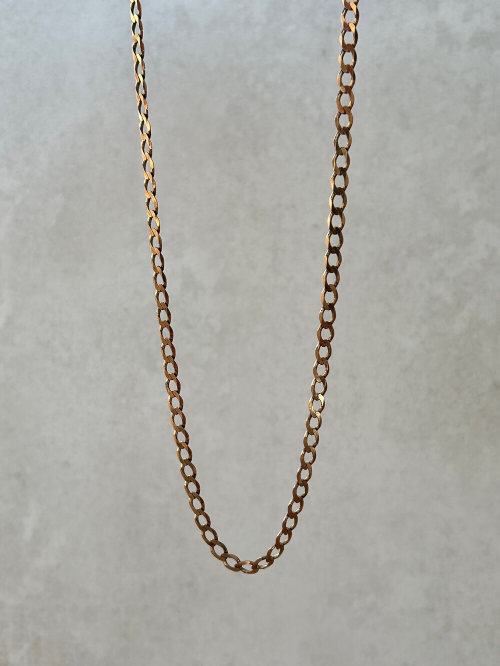 Goldsmiths 9ct Rose Gold 45cm (18) Curb Chain 0.6 Width 5.13.6564