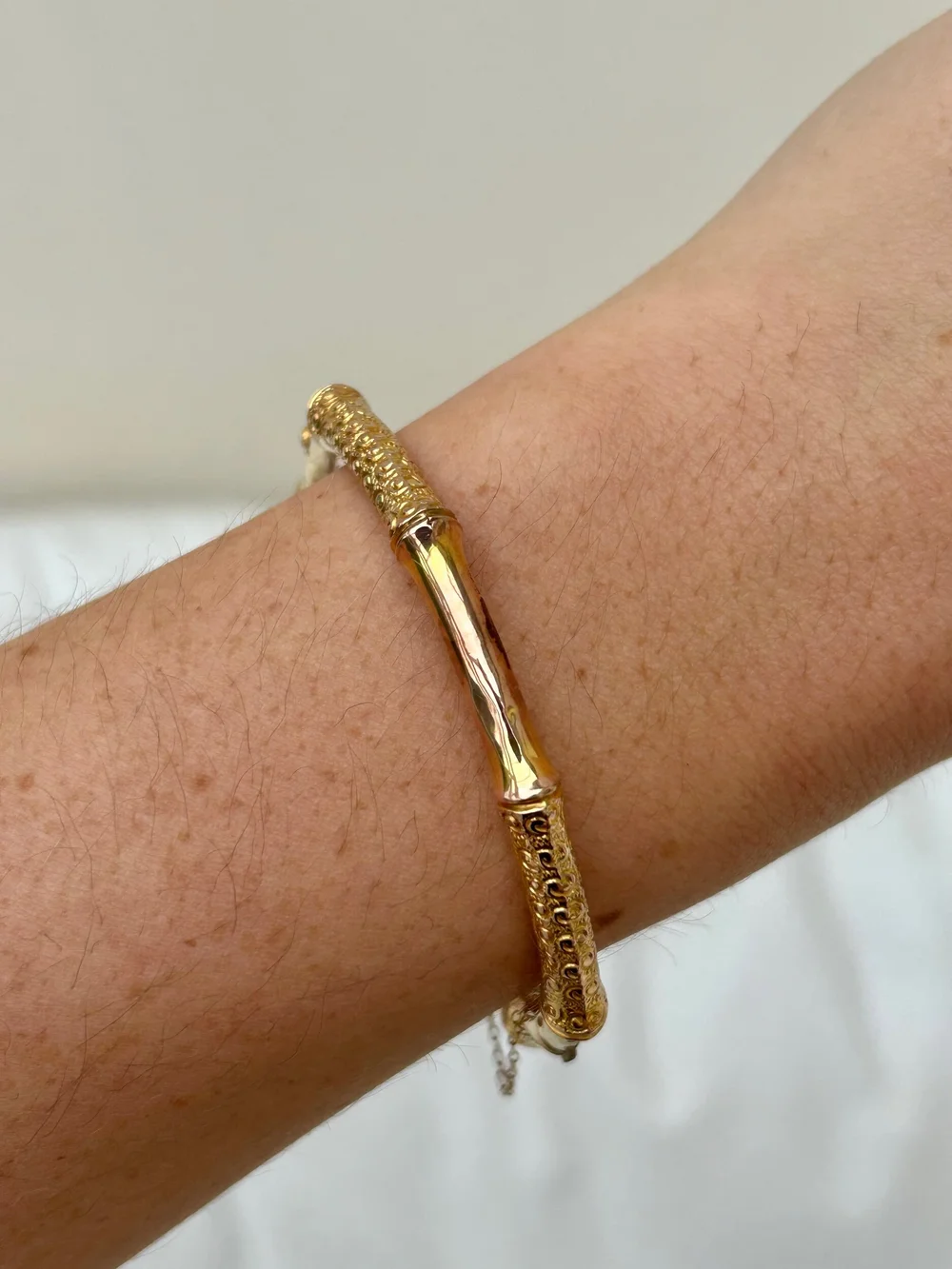 EFFECTEN/エフェクテン safety pin motif bangle EFFECTEN/エフェクテン safety pin motif bangle