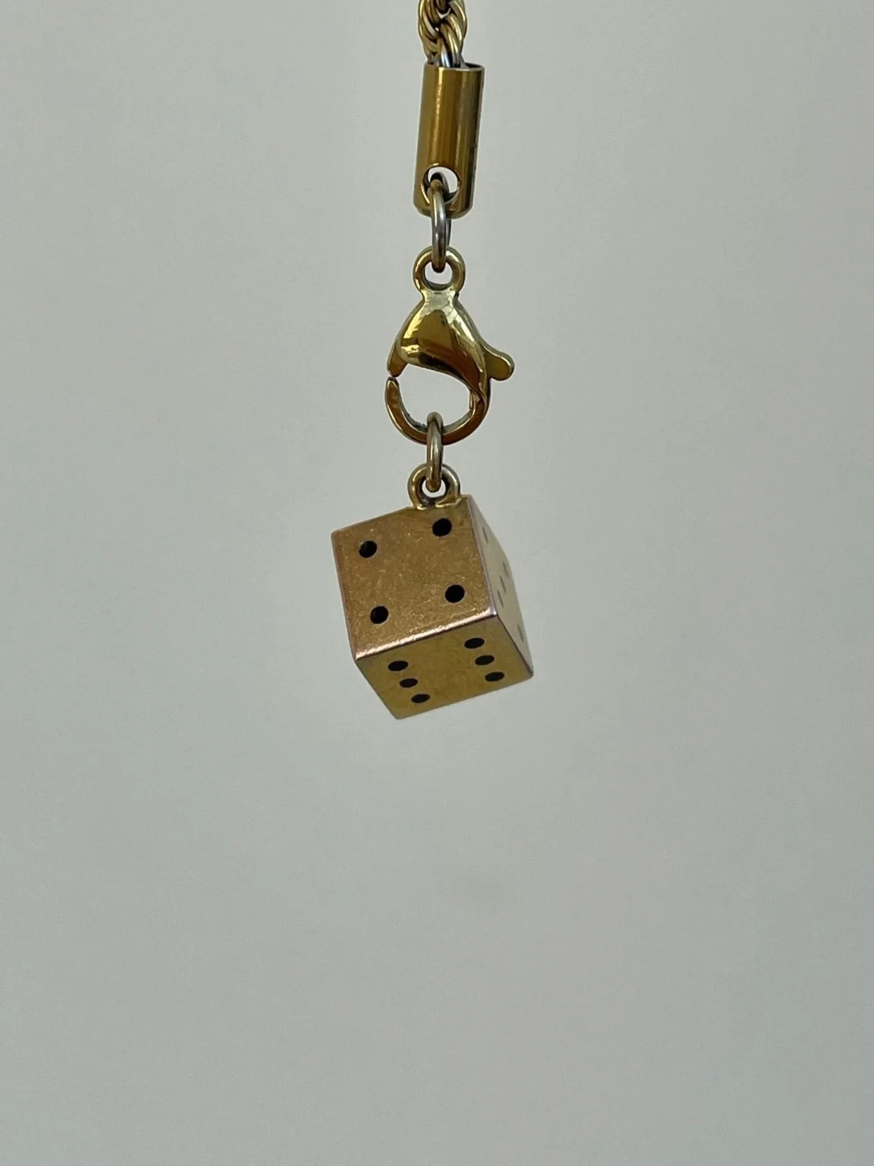 9CT DICE CHARM - £160