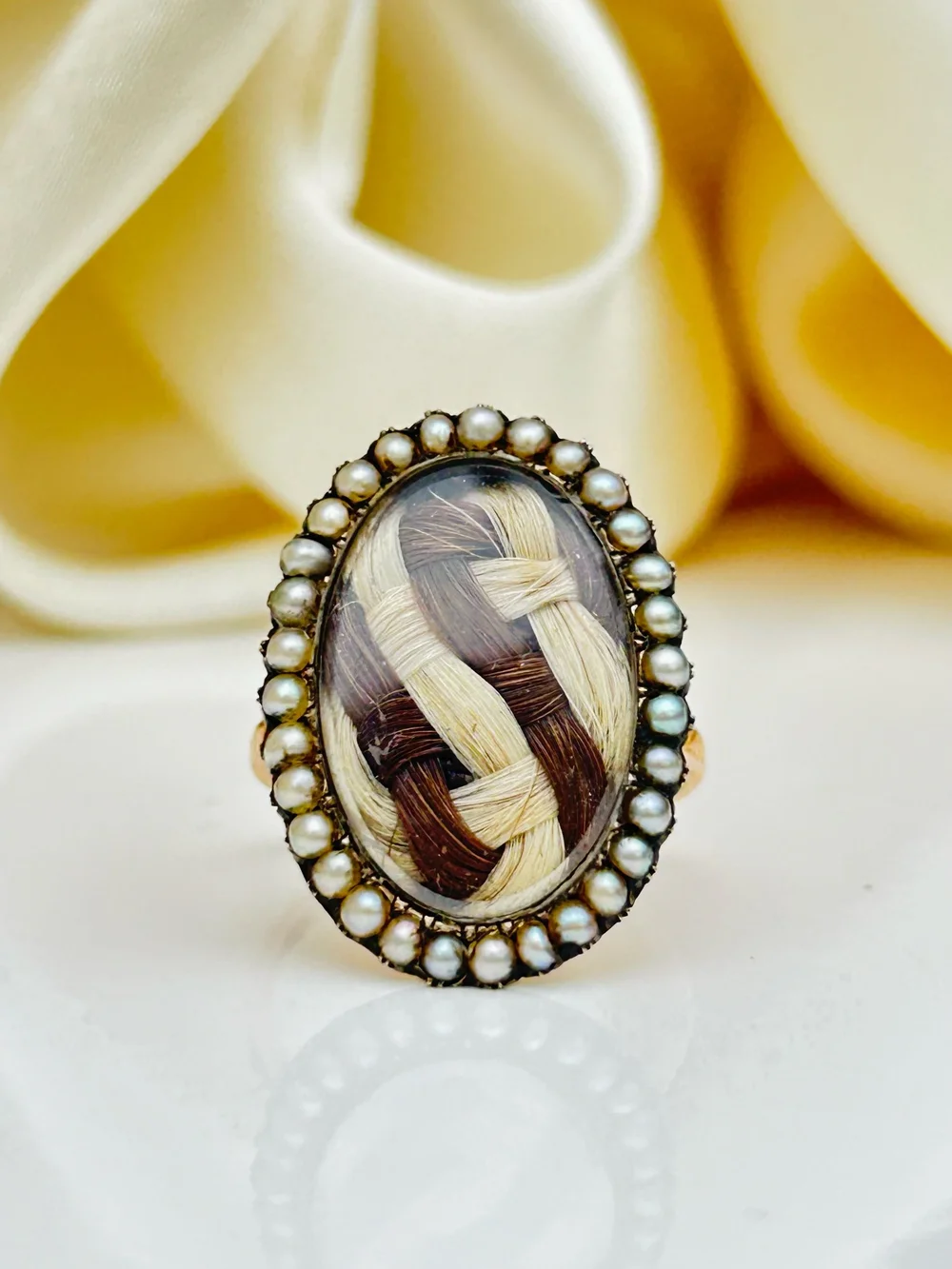 Victorian Hair Locket Jewelry Lockets For Mourning Antique Antique