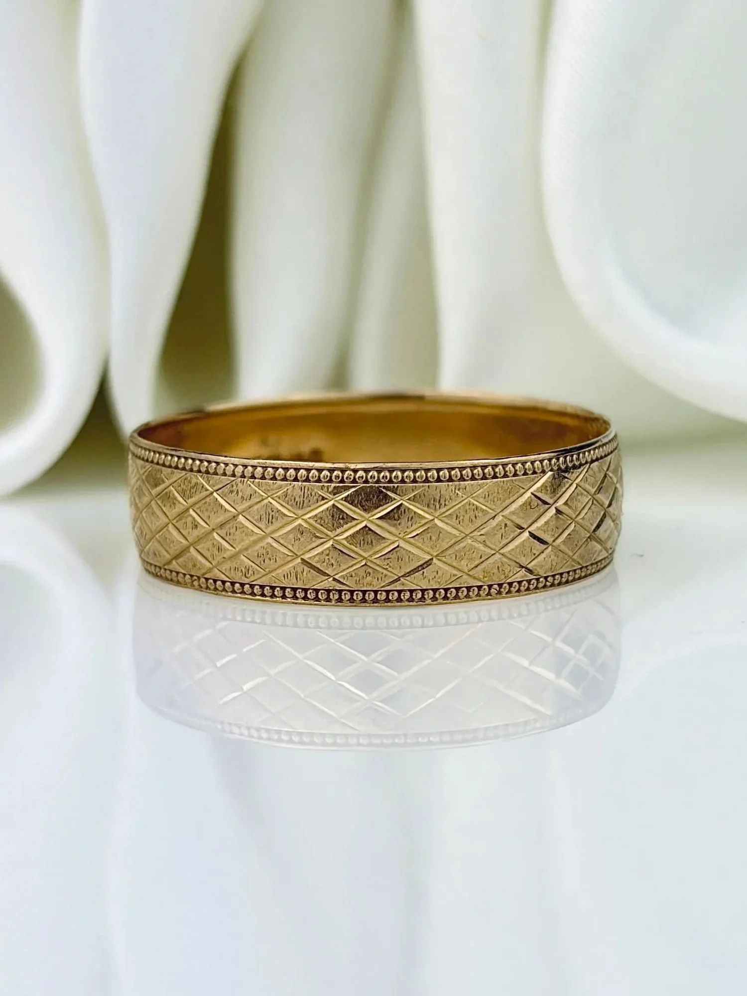 ENGRAVED BAND RING - £360