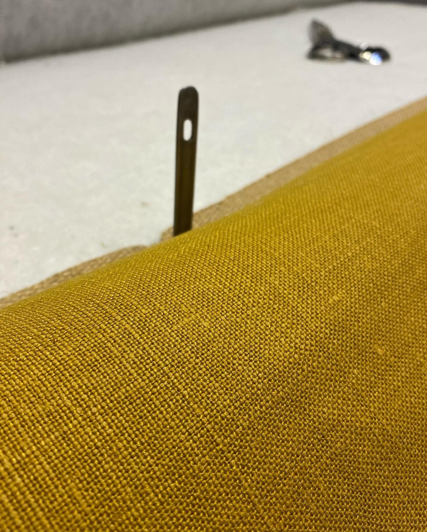 Work is well underway on our new Ross sofa which will be revealed next week. The sofa is a faithful and accurate reproduction of an original English Regency period piece. 

The model will feature a comfortable feather and down seat cushion with expos