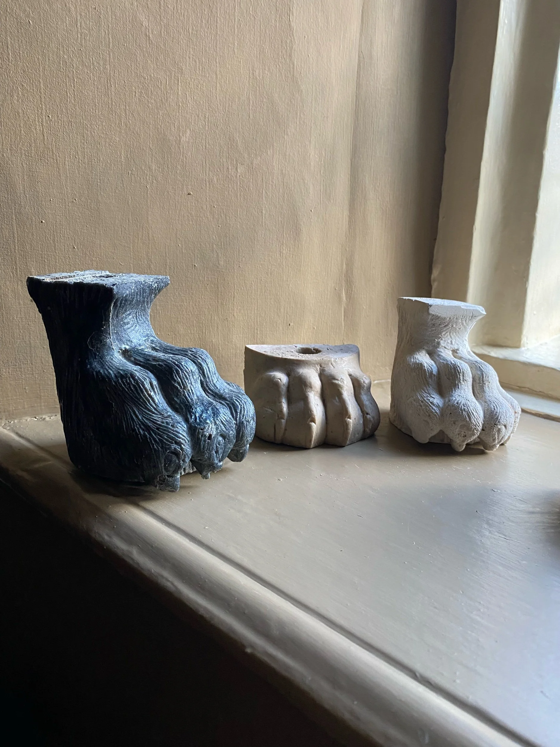 Group of 4 Decorative Animal Paws