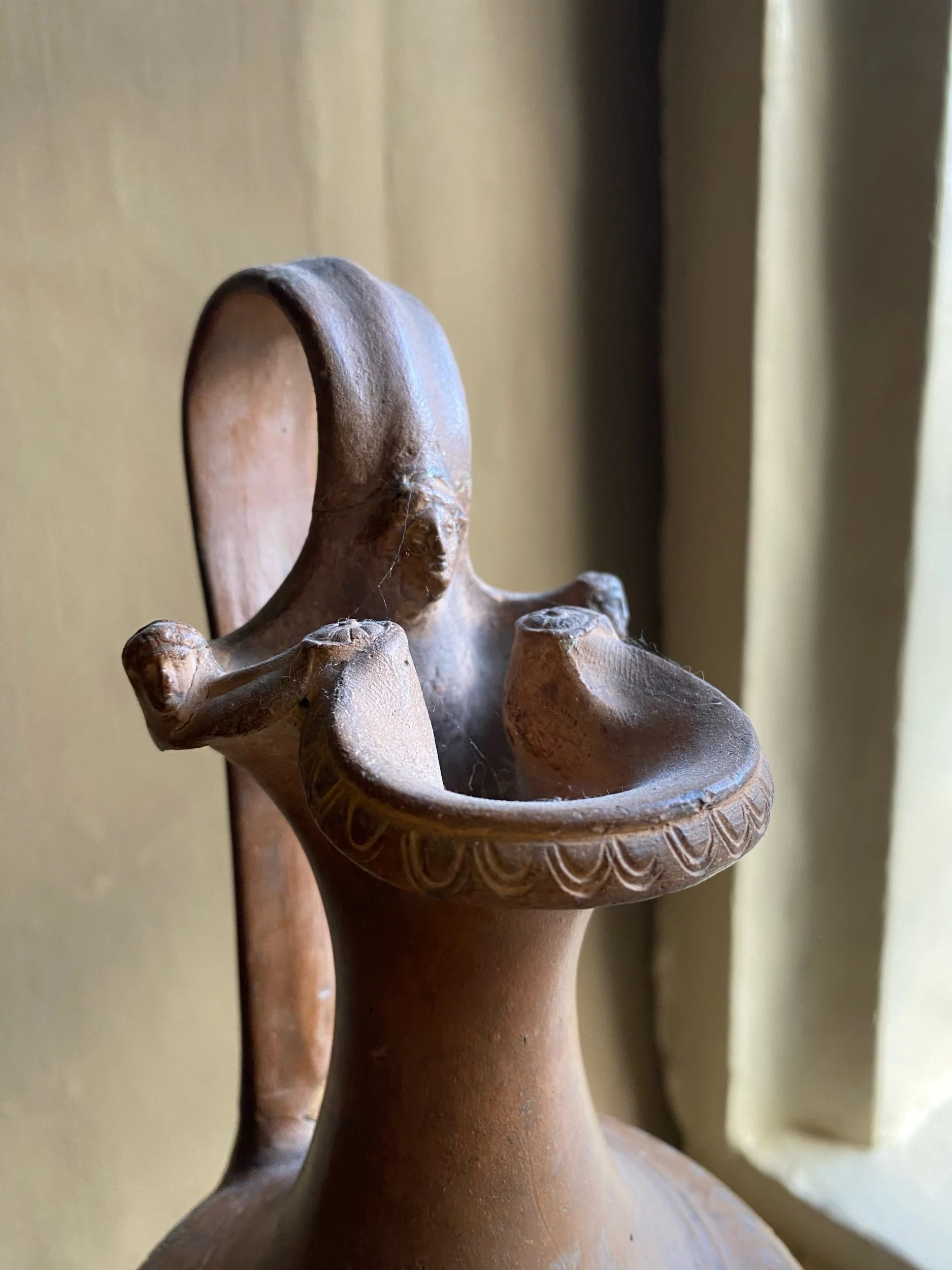 Museum Copy of Terracotta Ewer
