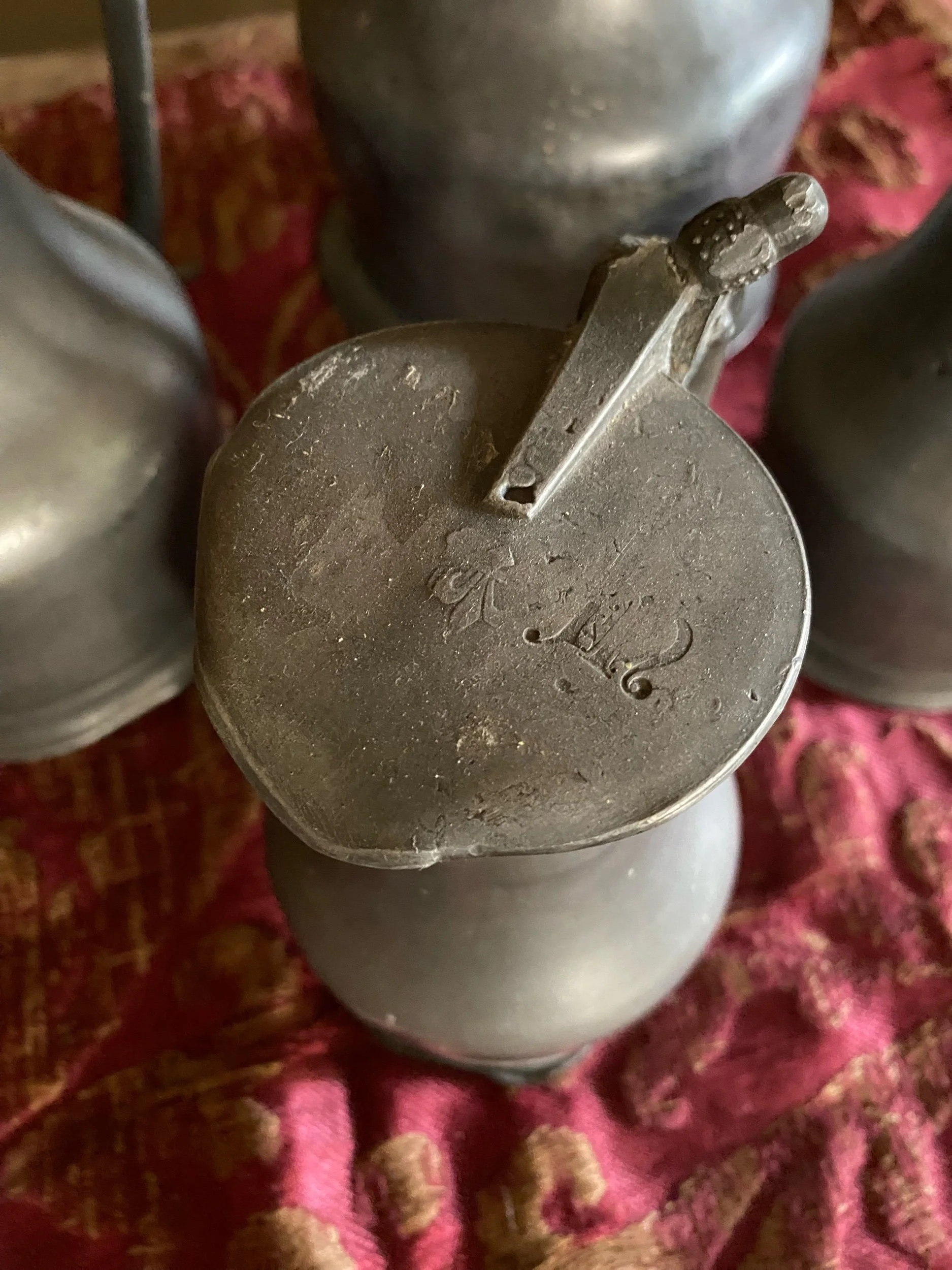 Collection of 4 Pewter Measures