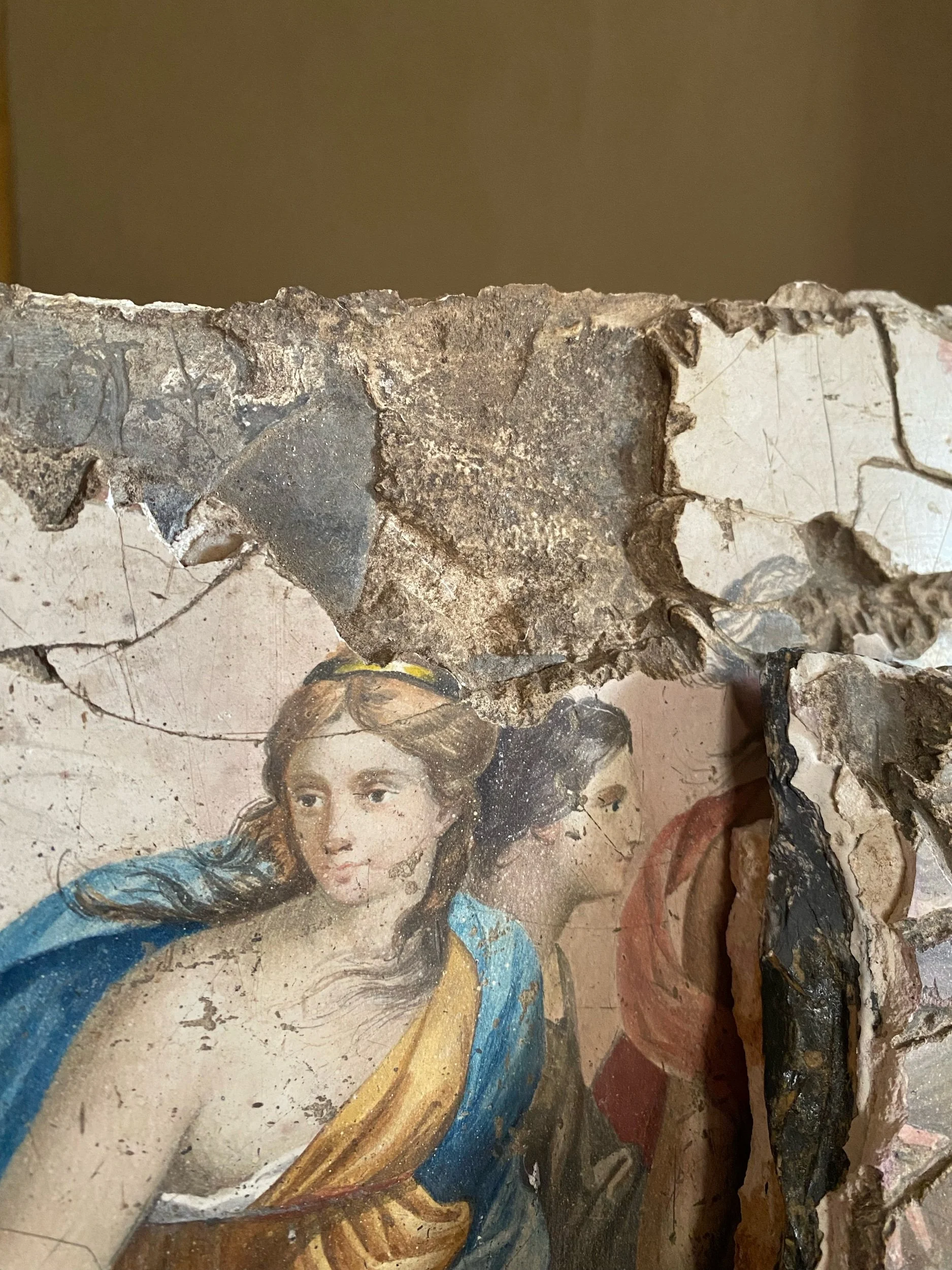 Very Decorative Fresco Style Plaster Panels