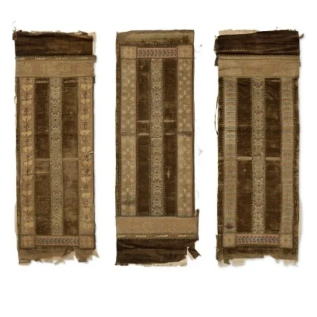 A Group of Three 18th Century Turkish Panels