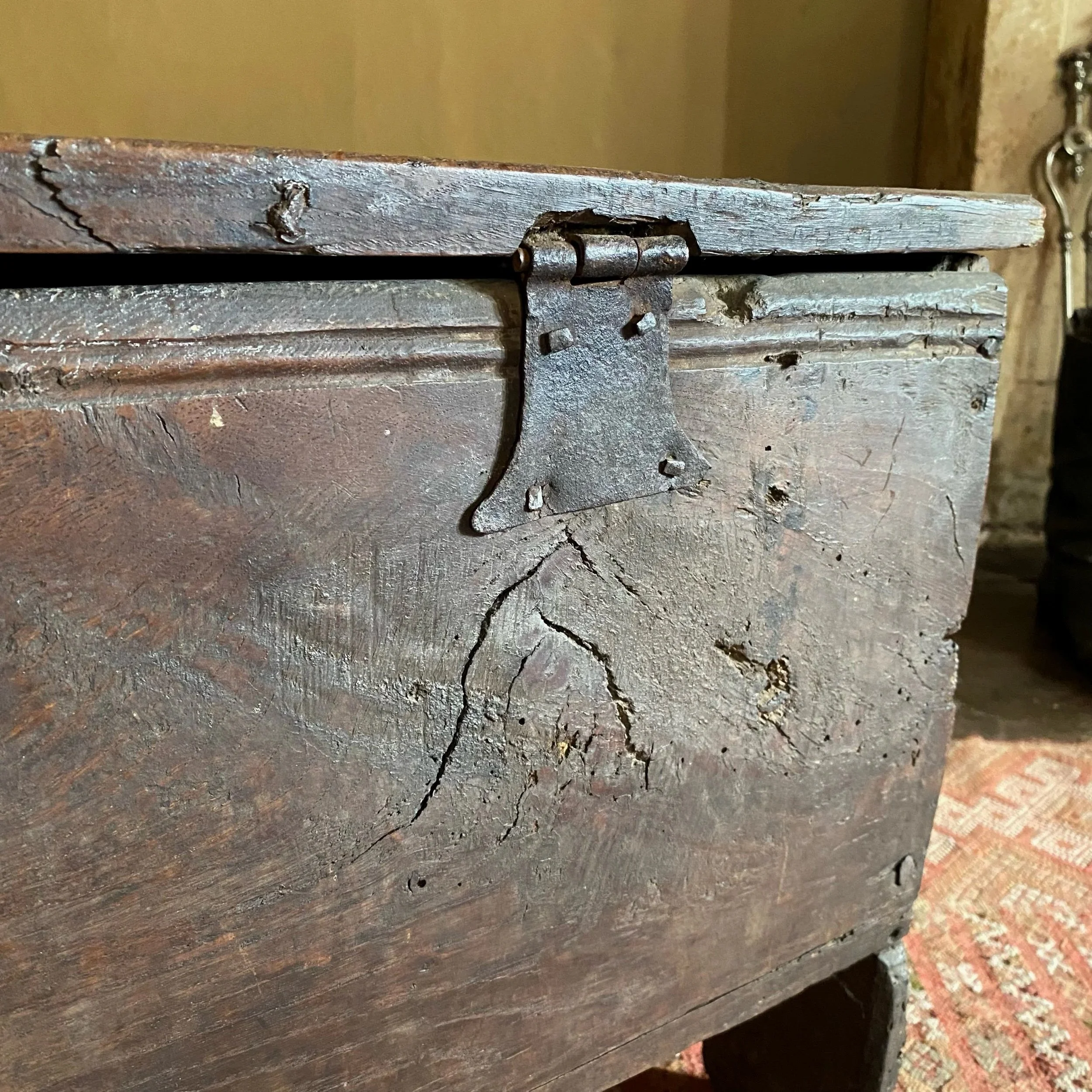 18th Century English Oak Coffer