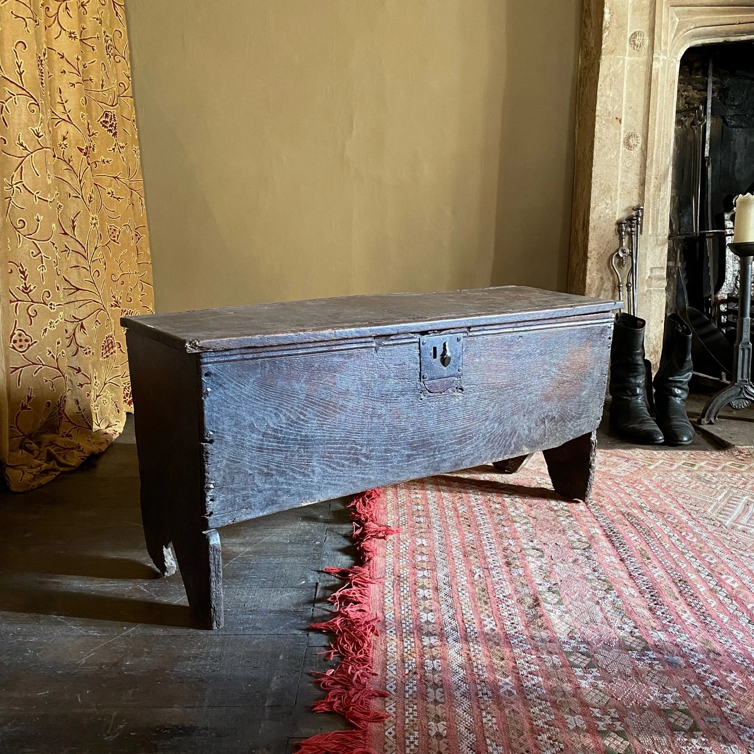 18th Century English Oak Coffer