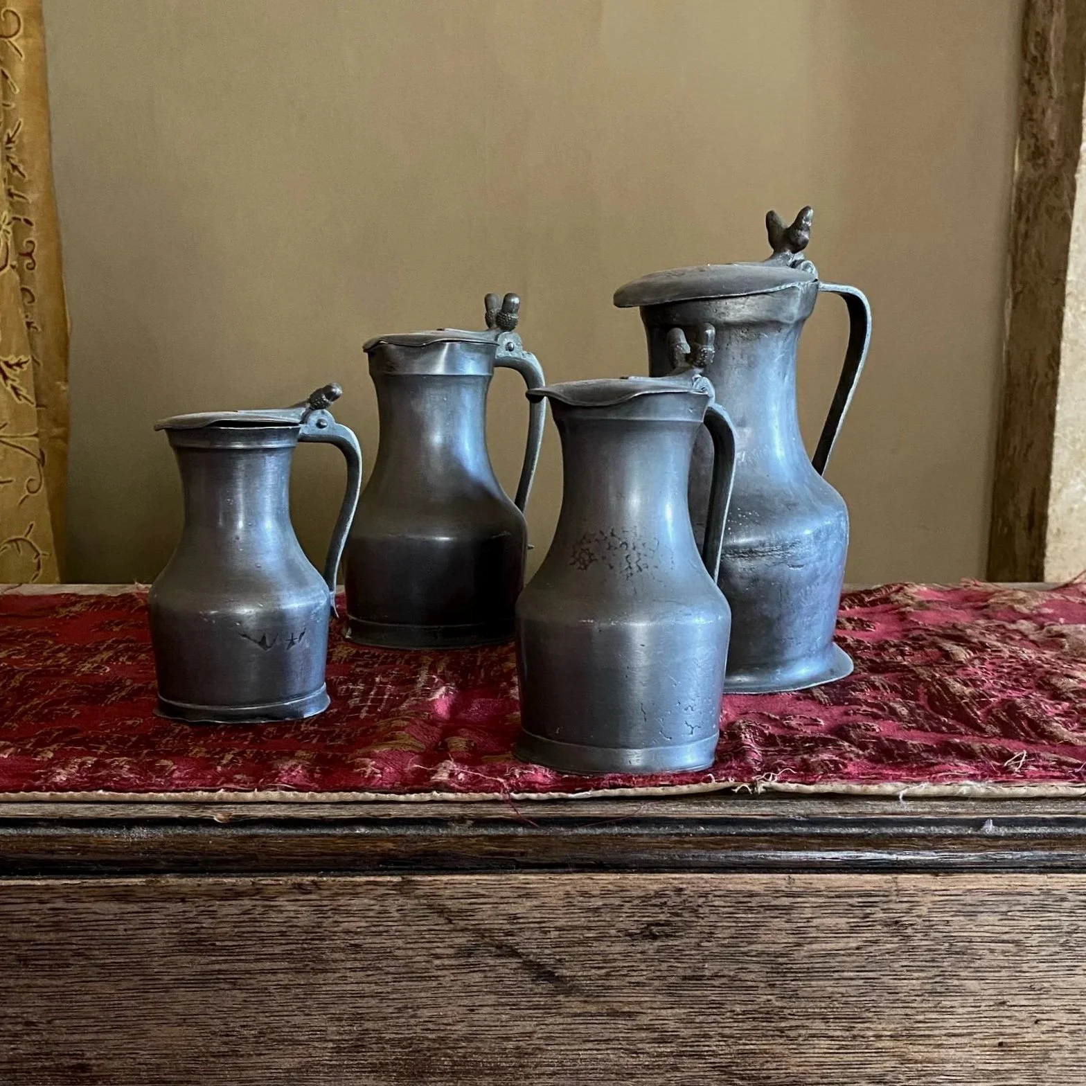 Collection of 18th Century Pewter Measures
