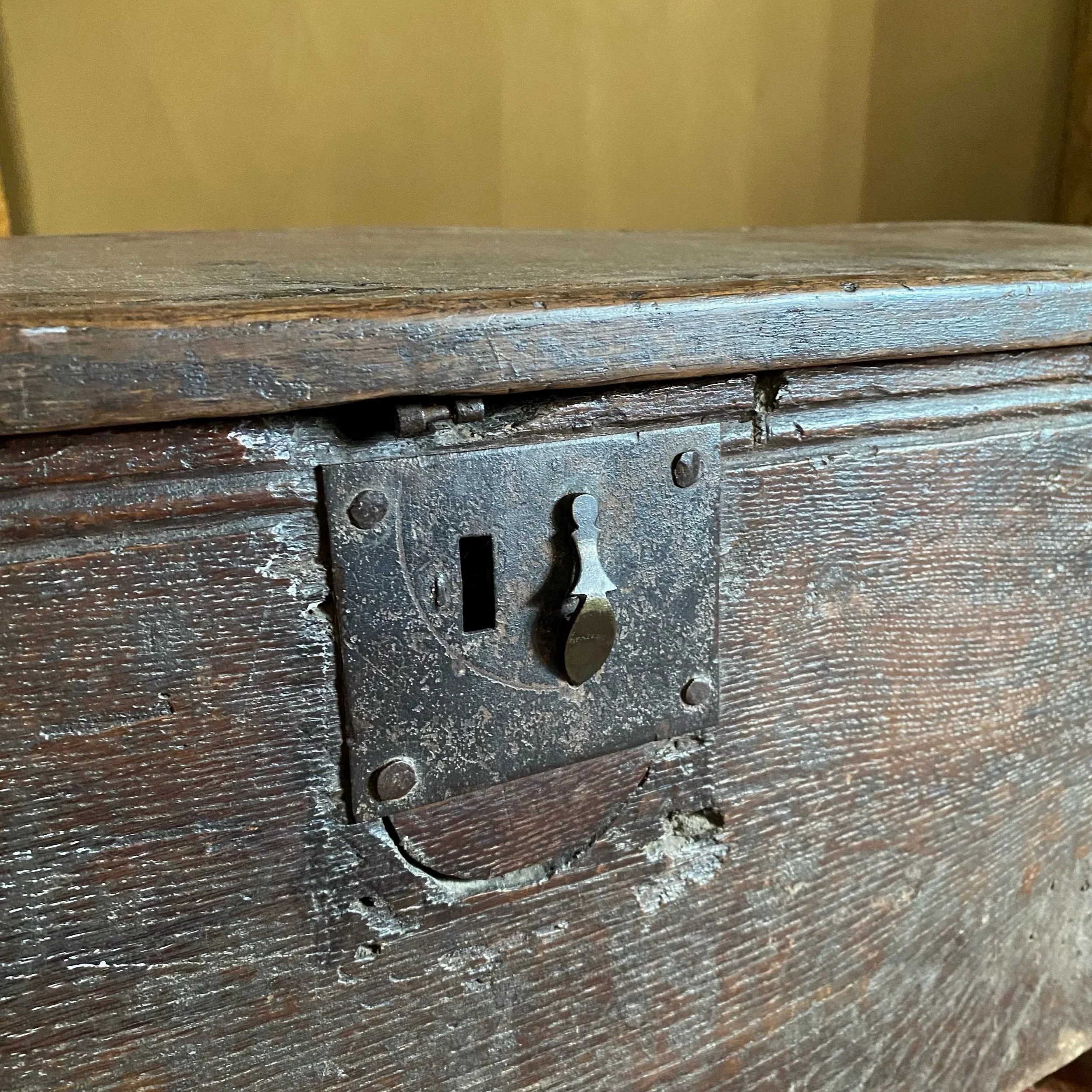 18th Century English Oak Coffer