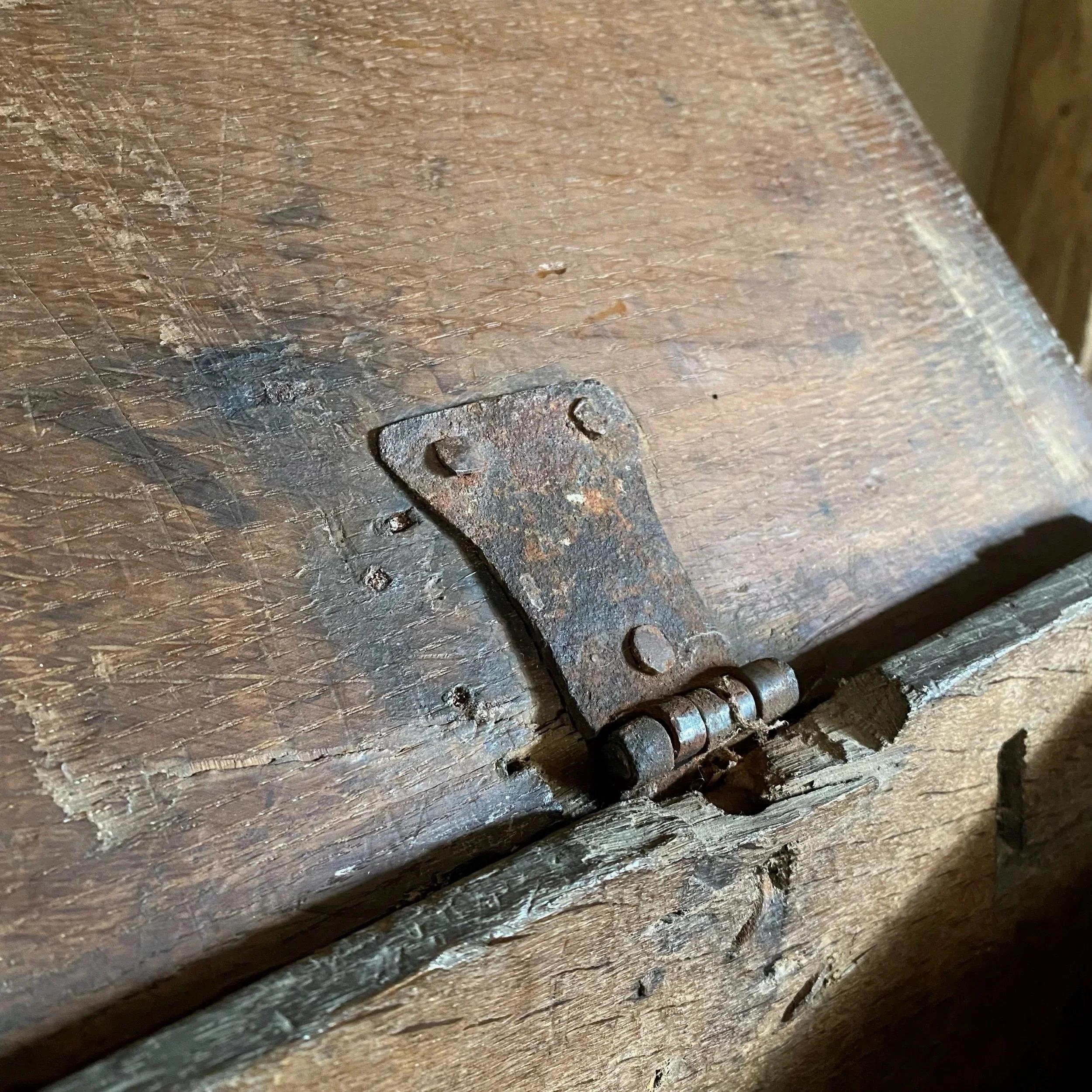 18th Century English Oak Coffer