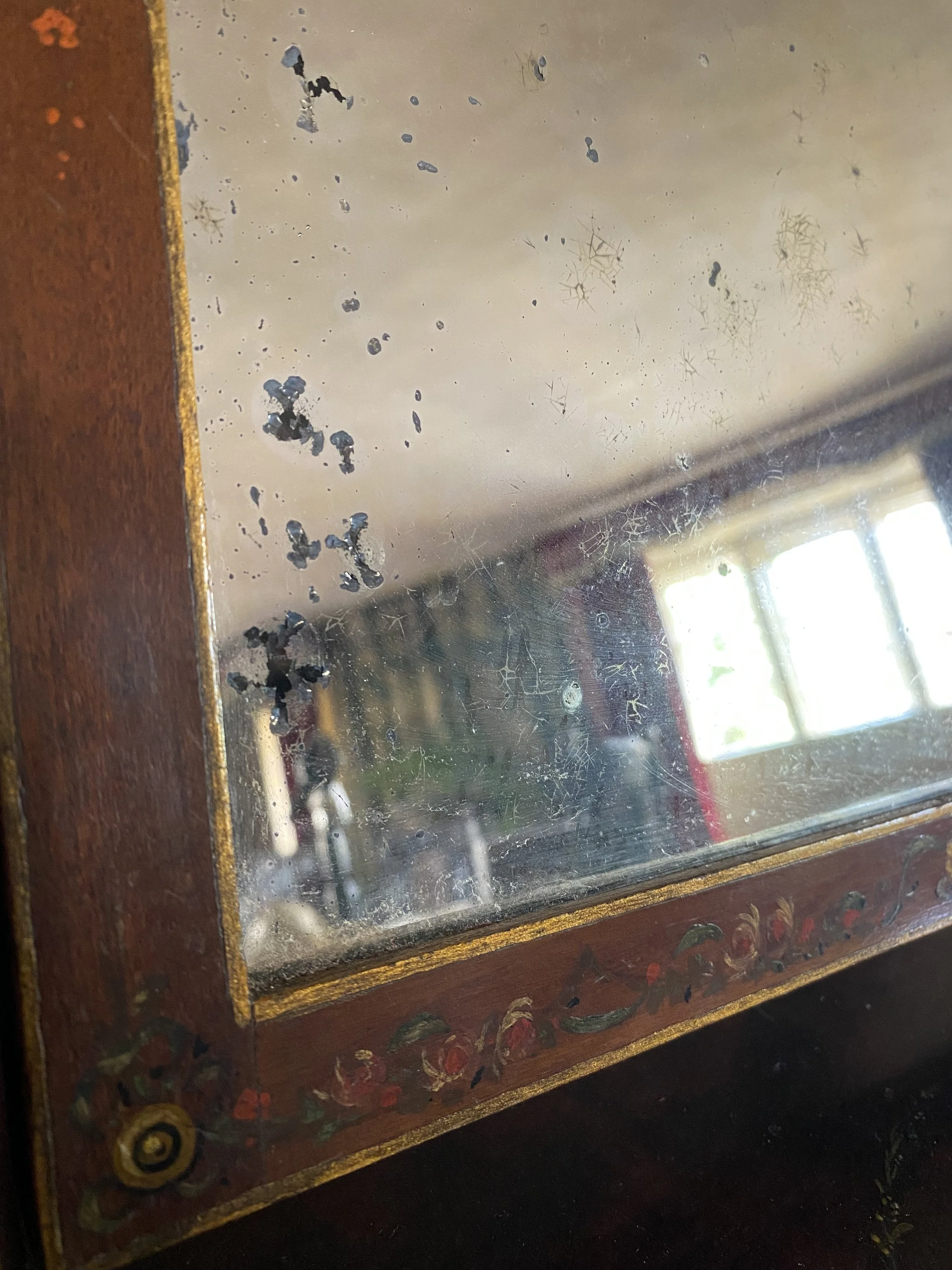 English Regency Period Toilet Mirror