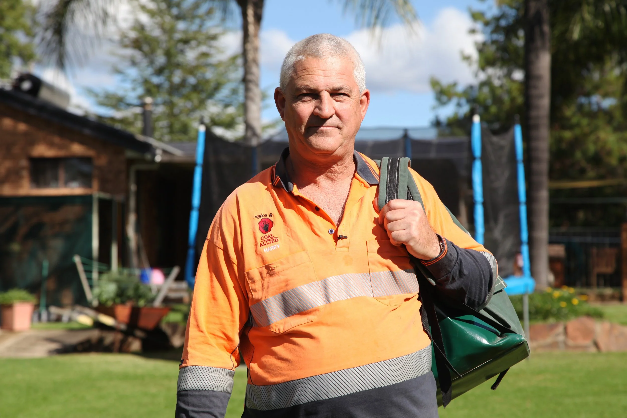 Paul Harris is another Bulga local who has spoken out against the proposed expansion of the mine. For Paul, it's a particularly pointed quandary.