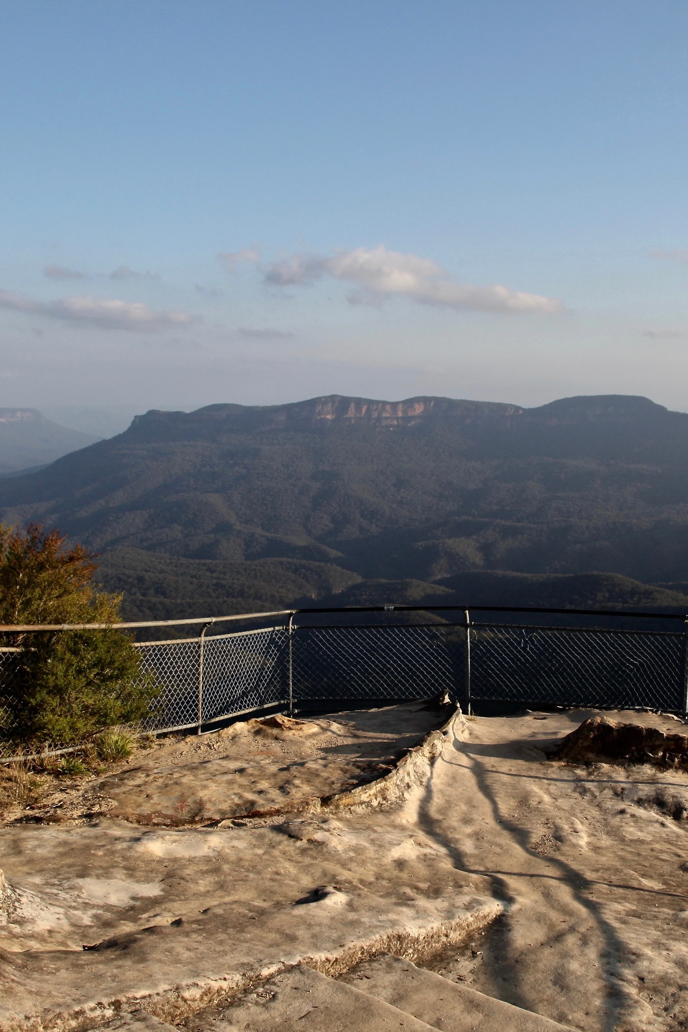 Olympian Rock lookout near Gordon Falls lookout at Leura.