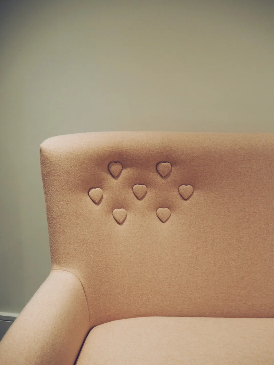 Cute heart detail at Deadgood Showroom, London.