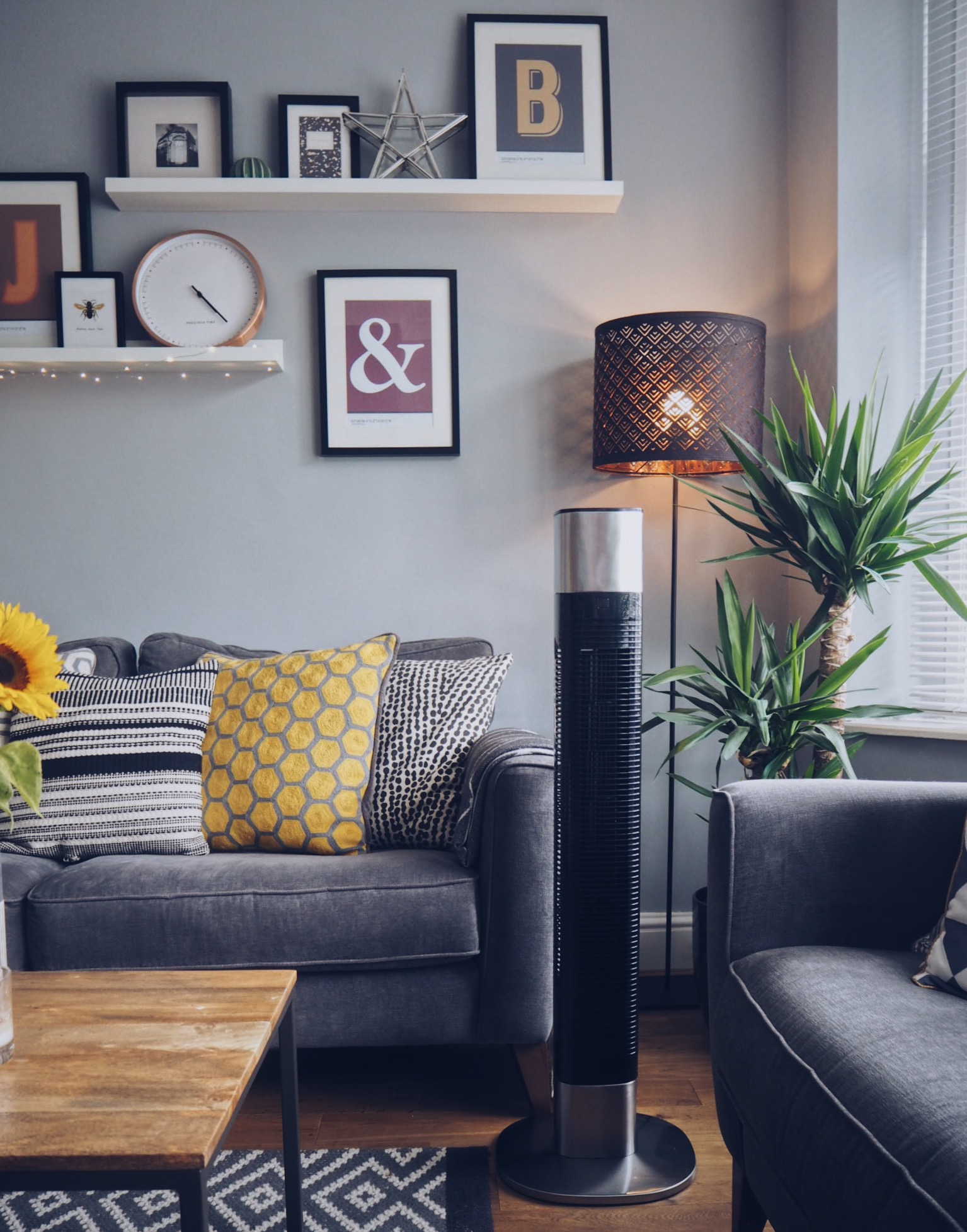 Sleek design and 3 wind modes make this Princess Home Fan a winner.