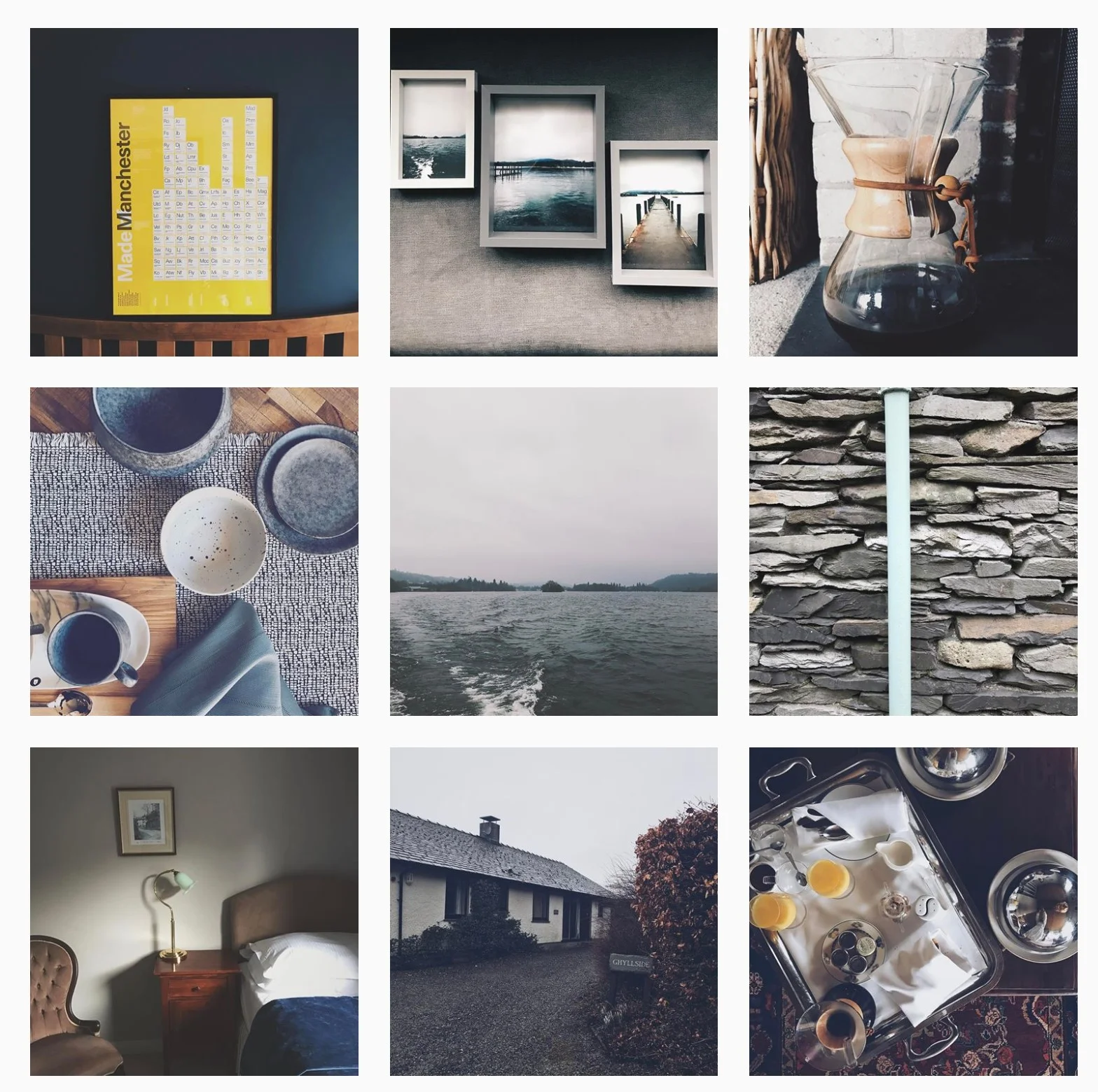 Getting a bit more consistent with the grid, you can see the theme and style coming through here.