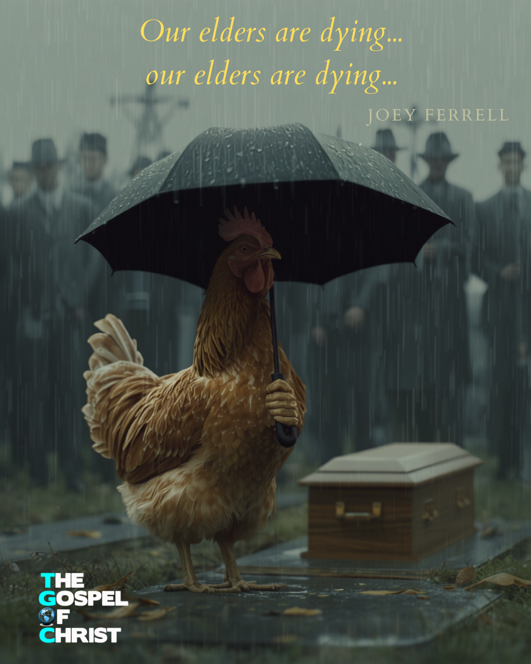 Our Elders Are Dying!  What Do We Do Now? - Joey Ferrell